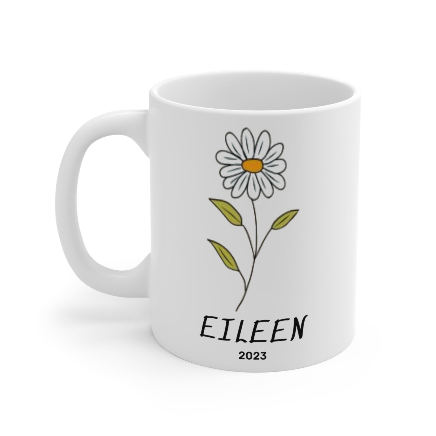 Birth Month flower Mug (April)