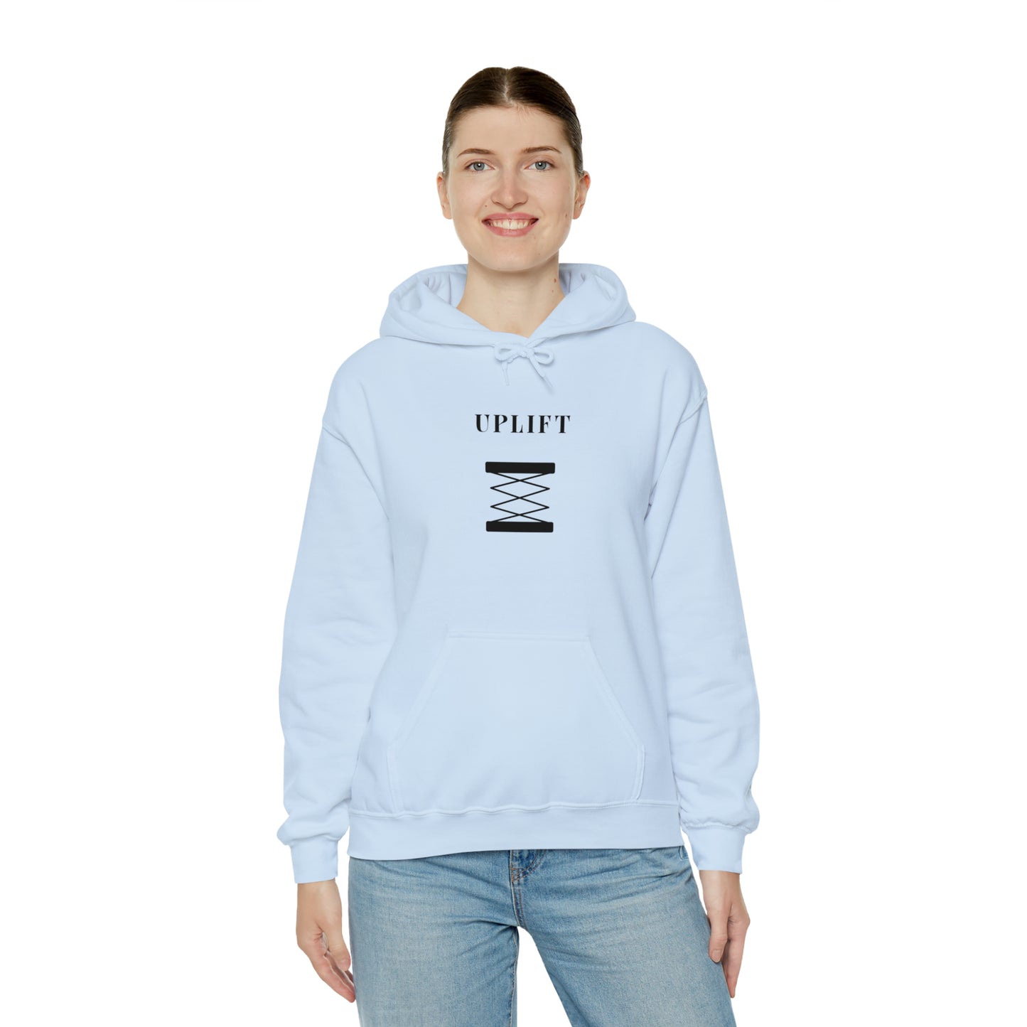 Uplift hooded sweatshirt gift, hoodie with inspirational words, sweatshirt word encourages, hoodie word uplift gift for friends and family