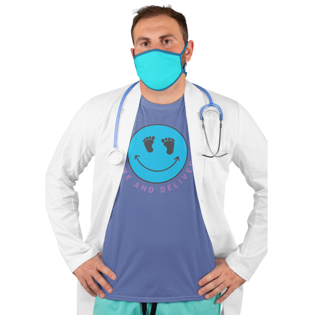 CREWNECK T SHIRT LOVE AND DELIVERY L & D NURSE T SHIRT GIFT