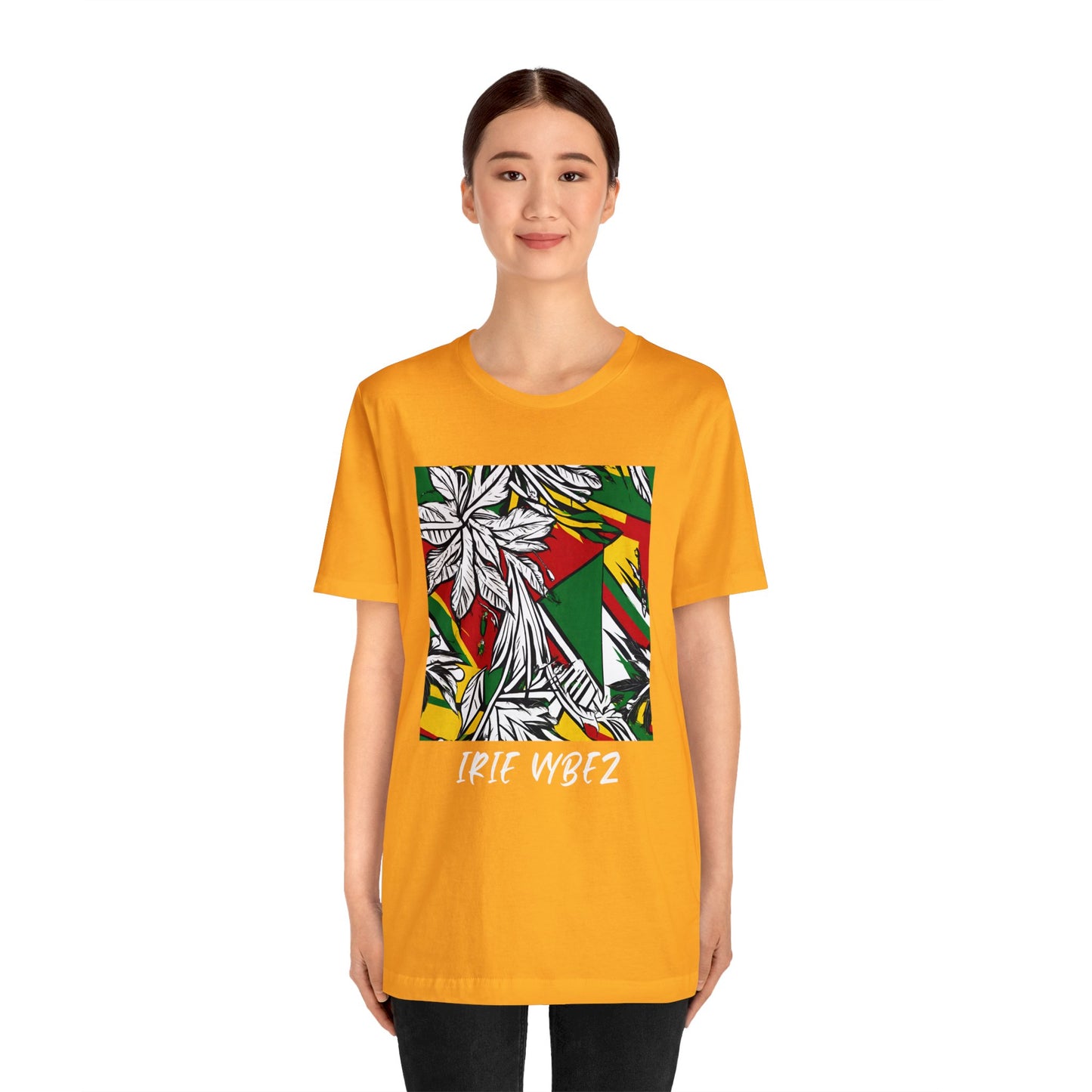 IRIE VYBEZ GRAPHIC ART CREWNECK T SHIRT GIFT