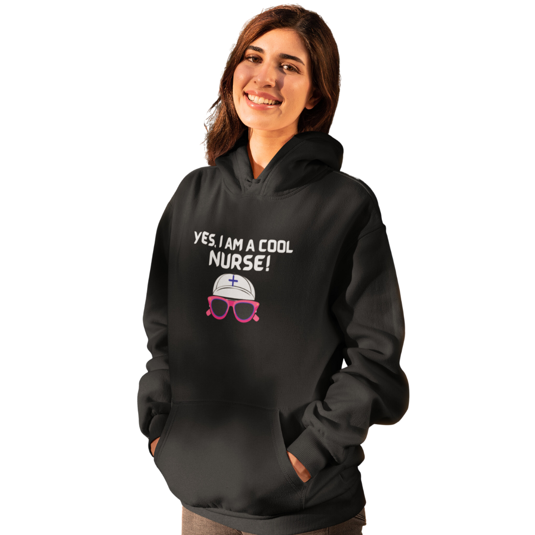 COOL NURSE STATEMENT HOODIE GIFT