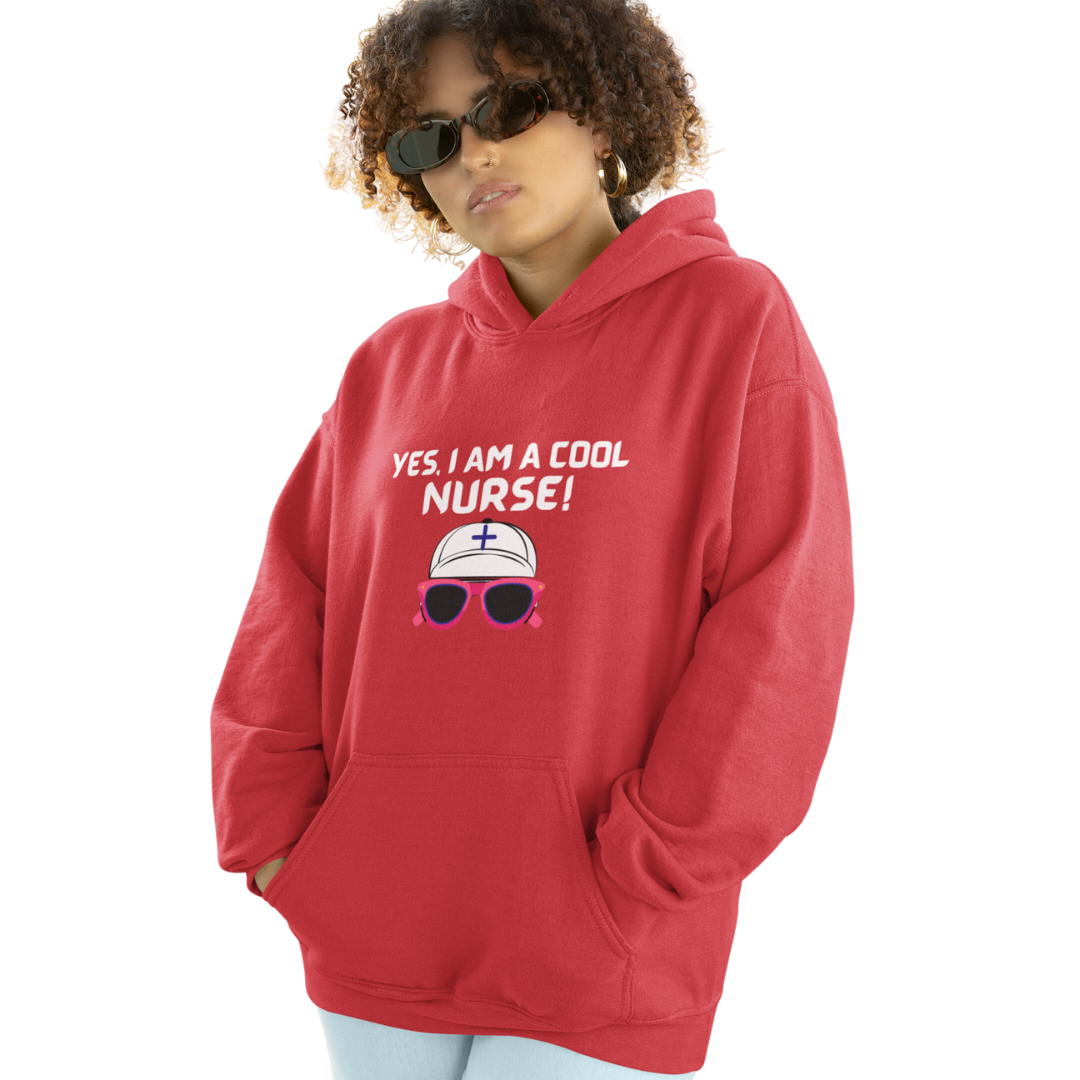 COOL NURSE STATEMENT HOODIE GIFT