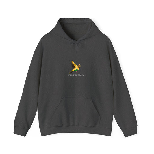 Rise Jamaica Rise Graphic Bird Theme Hoodie