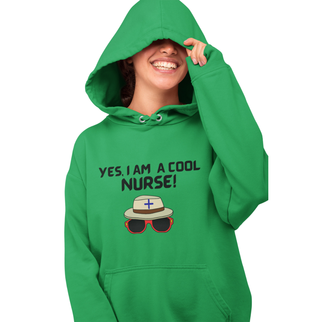 COOL NURSE HOODED SWEATSHIRT GIFT FOR NURSE