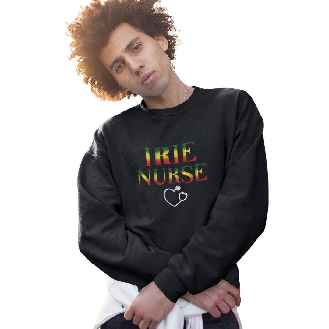 CREWNECK SWEATSHIRT GIFT FOR IRIE NURSES