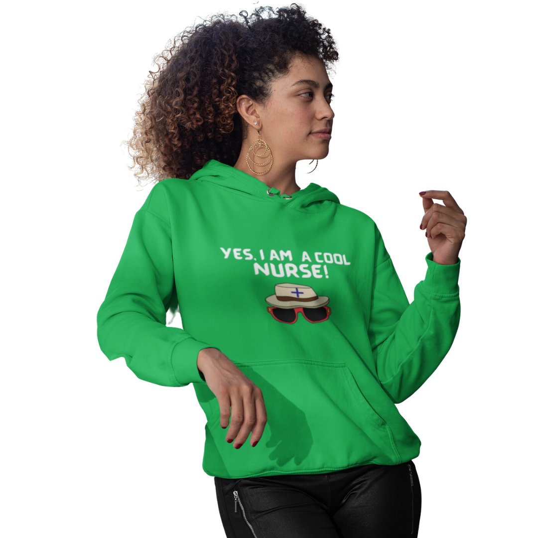 COOL NURSE SATATEMENT HOODIE GIFT