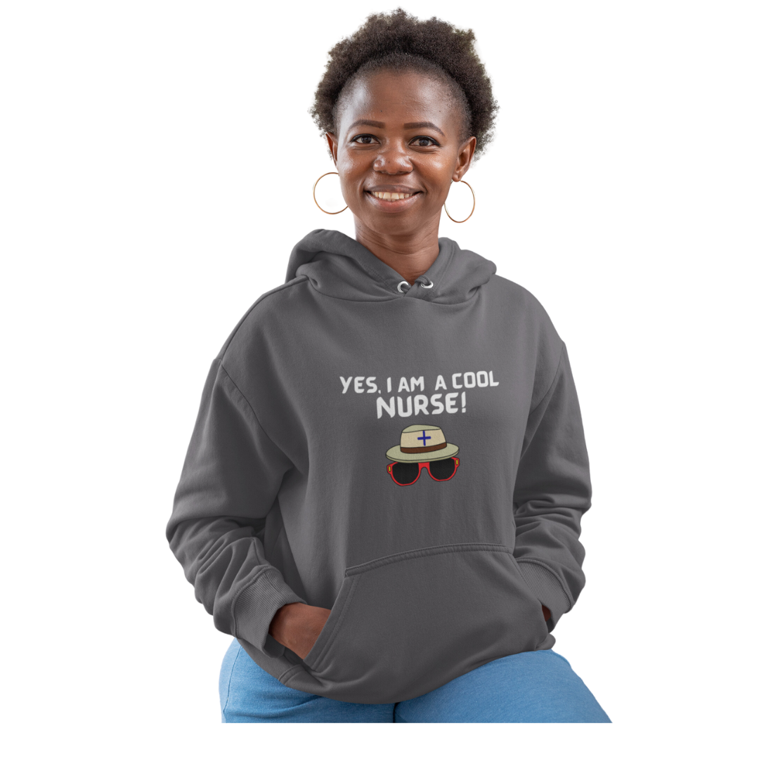 COOL NURSE SATATEMENT HOODIE GIFT