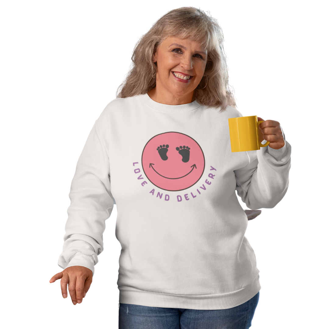 CREWNECK L&D SWEATSHIRT GIFT FOR L& D NURSES