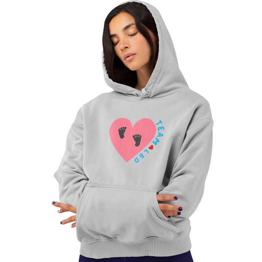 TEAM L AND D UNISEX HOODIE GIFT FOR LABOR AND DELIVERY NURSES