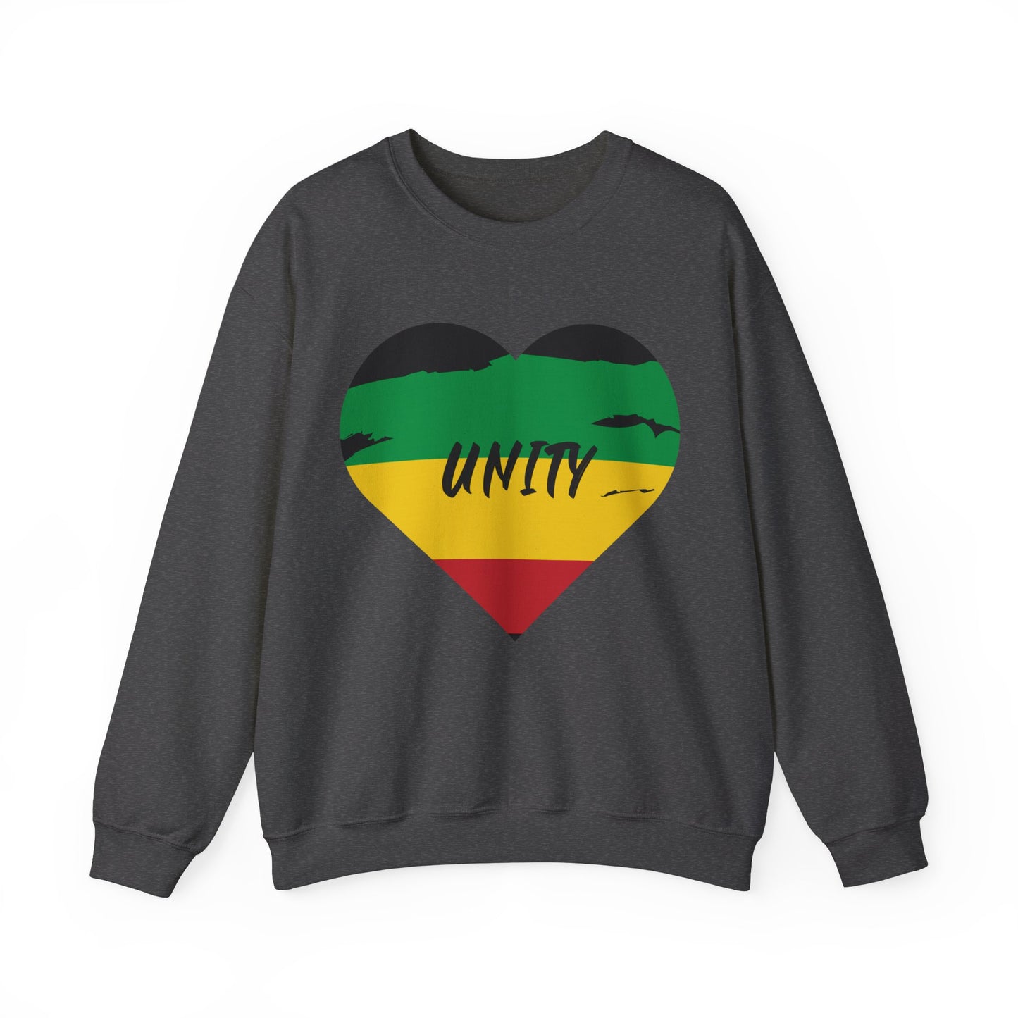 RASTAH UNITY HEART SWEATSHIRT