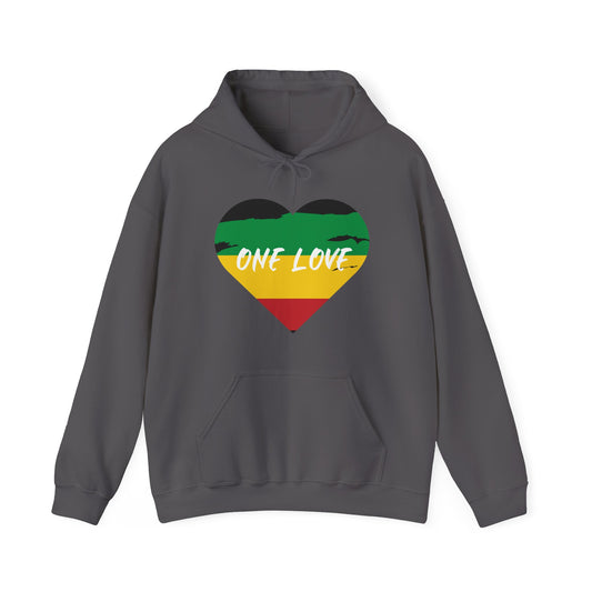 ONE LOVE HOODED SWEATSHIRT FRIEND GIFT