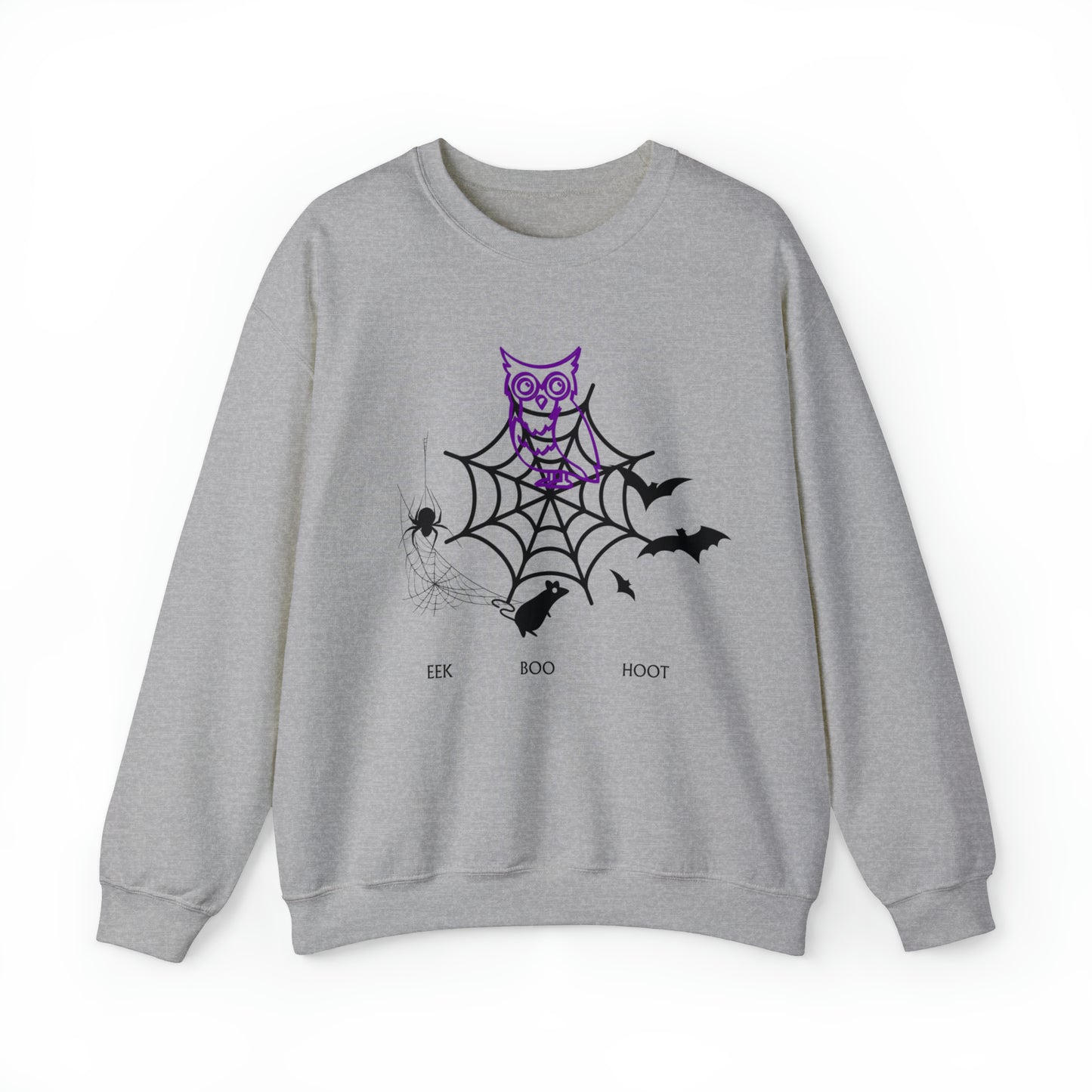 EEK BOO HOOT HALLOWEEN UNISEX SWEATSHIRT GIFT