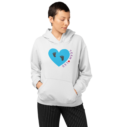 TEAM L & D HOODED SWEATSHIRT GIFT FOR L AND D NURSES