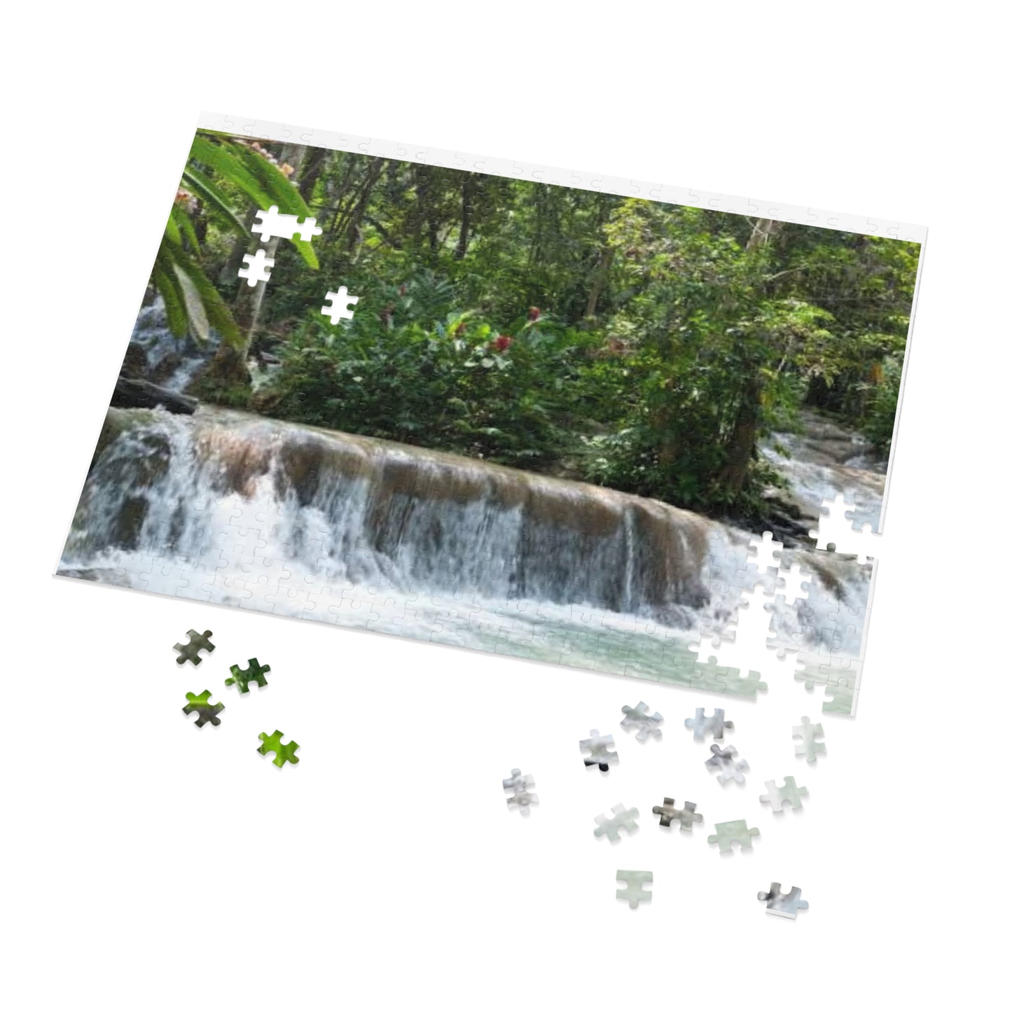 Caribbean Waterfall Jigsaw Puzzle