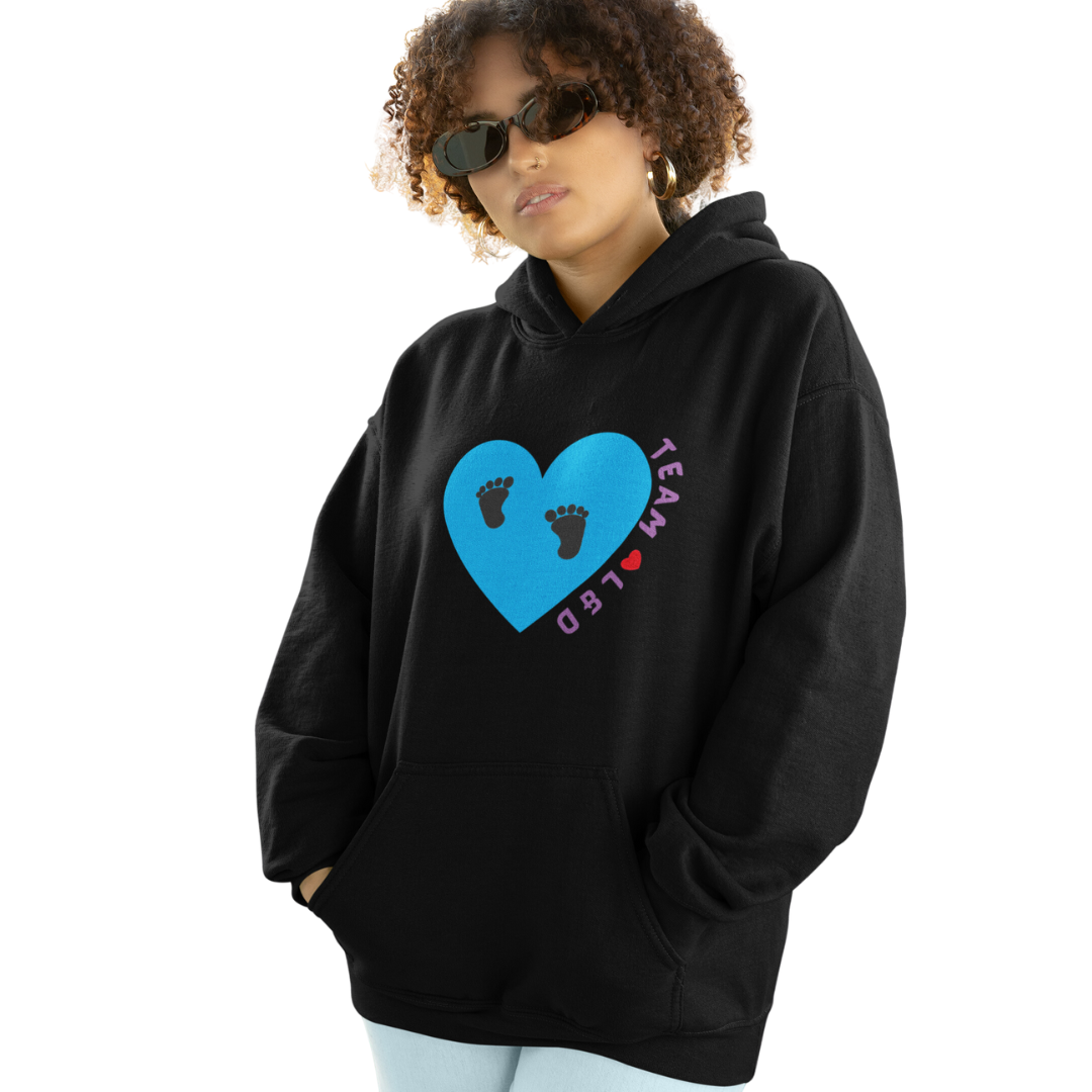 TEAM L & D HOODED SWEATSHIRT GIFT FOR L AND D NURSES