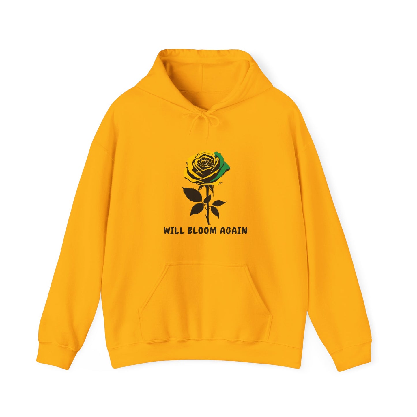 Will Bloom Again Jamaica Rose Resilience Hoodie