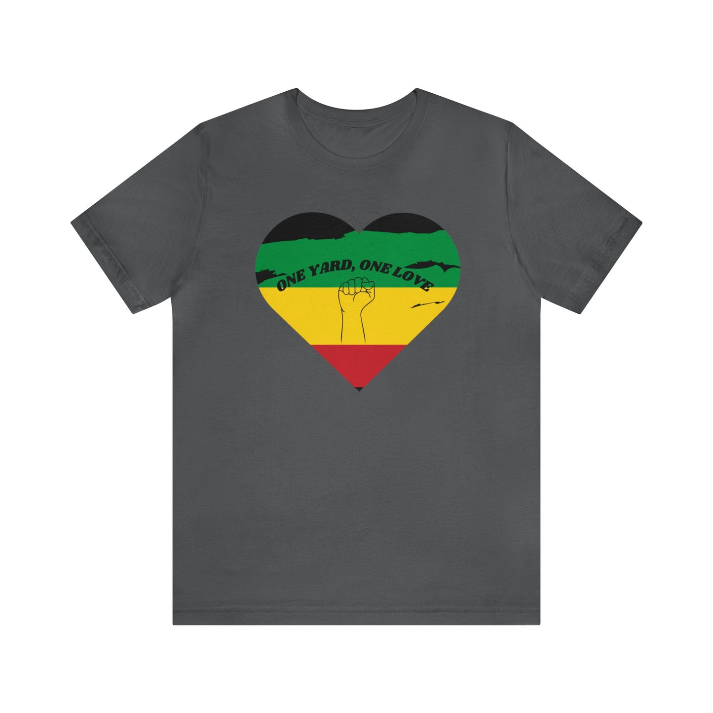 ONE YARD ONE LOVE POWER THEME CREWNECK T SHIRT GIFT