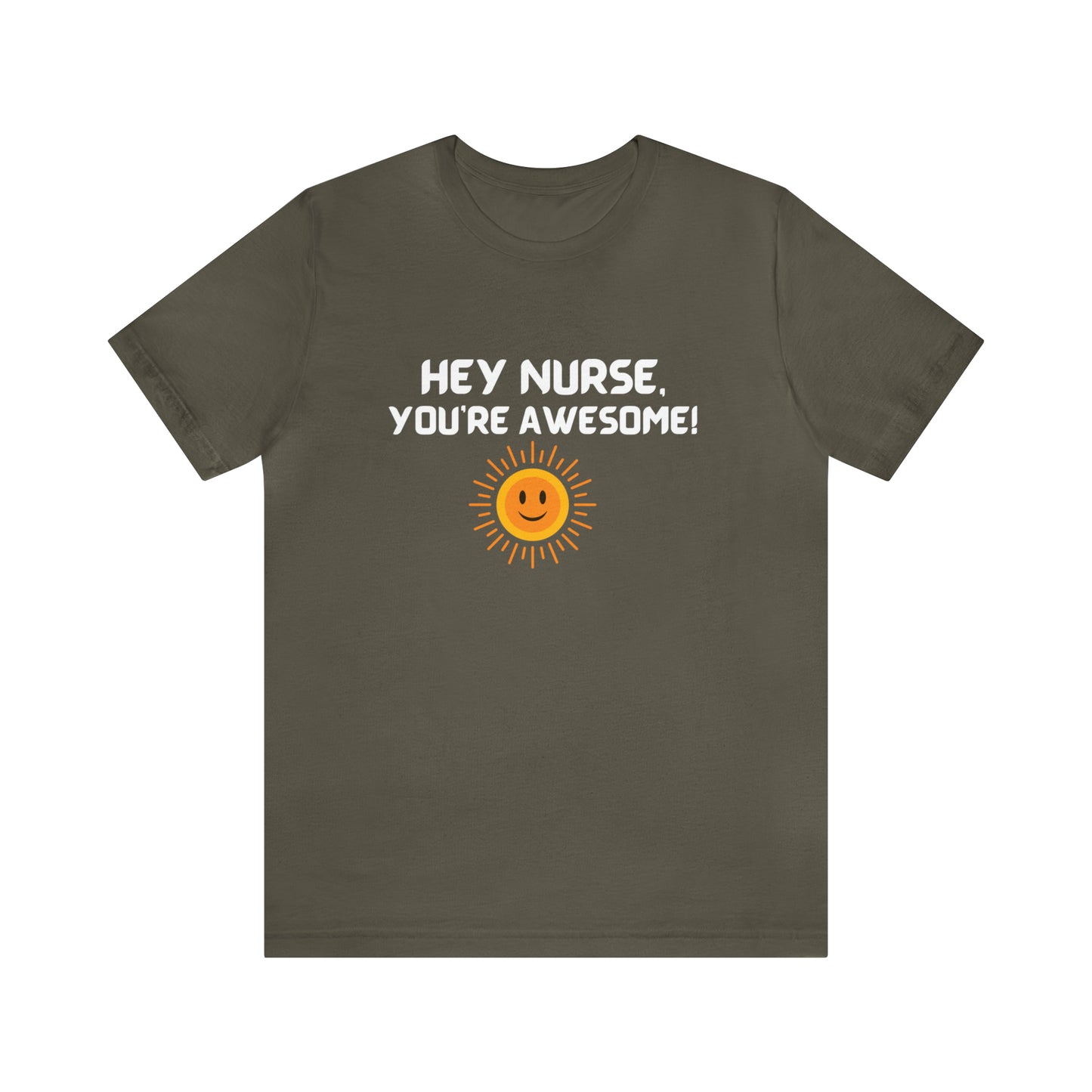 AWESOME NURSE CREWNECK TEE SHIRT GIFT