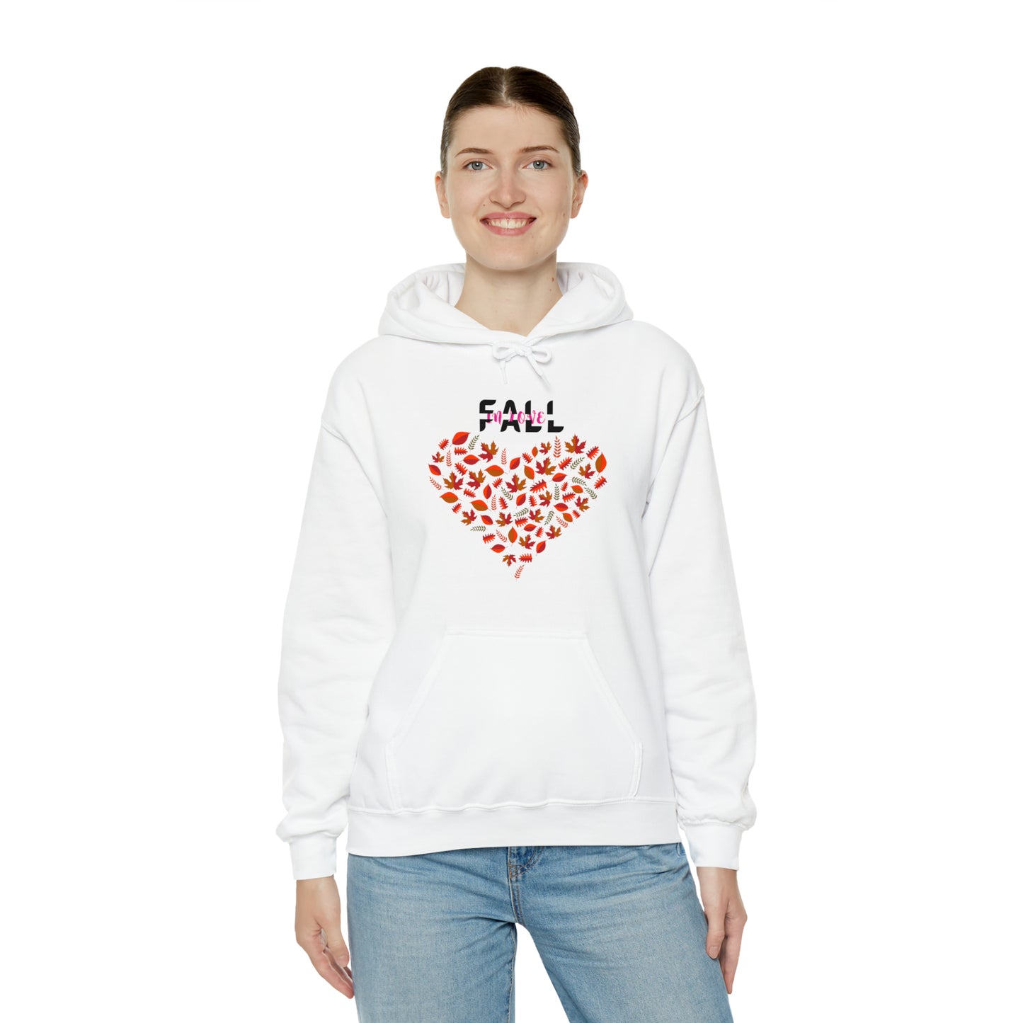 FALL IN LOVE FALL THEME UNISEX HOODIE GIFT