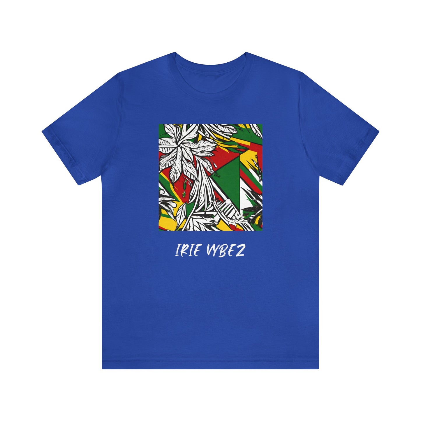 IRIE VYBEZ ROOTS COLOR ABSTRACT ART CREWNECK T SHIRT GIFT