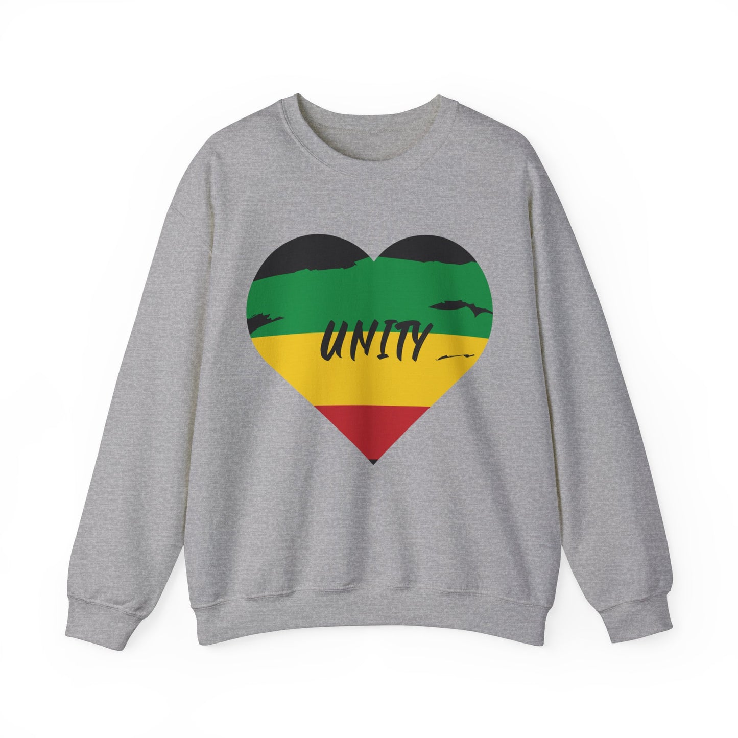 RASTAH UNITY HEART SWEATSHIRT