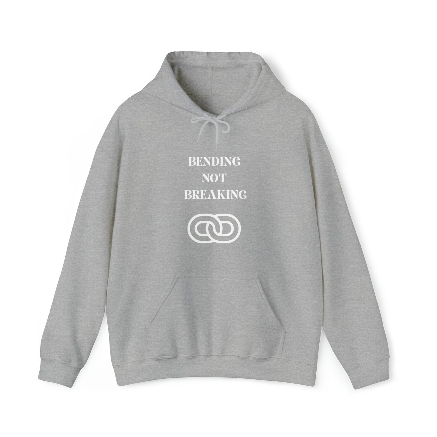 Bending not breaking  Heavy Blend Hooded Sweatshirt gift, hoodie gift to celebrate resilience. sweatshirt gift for friends