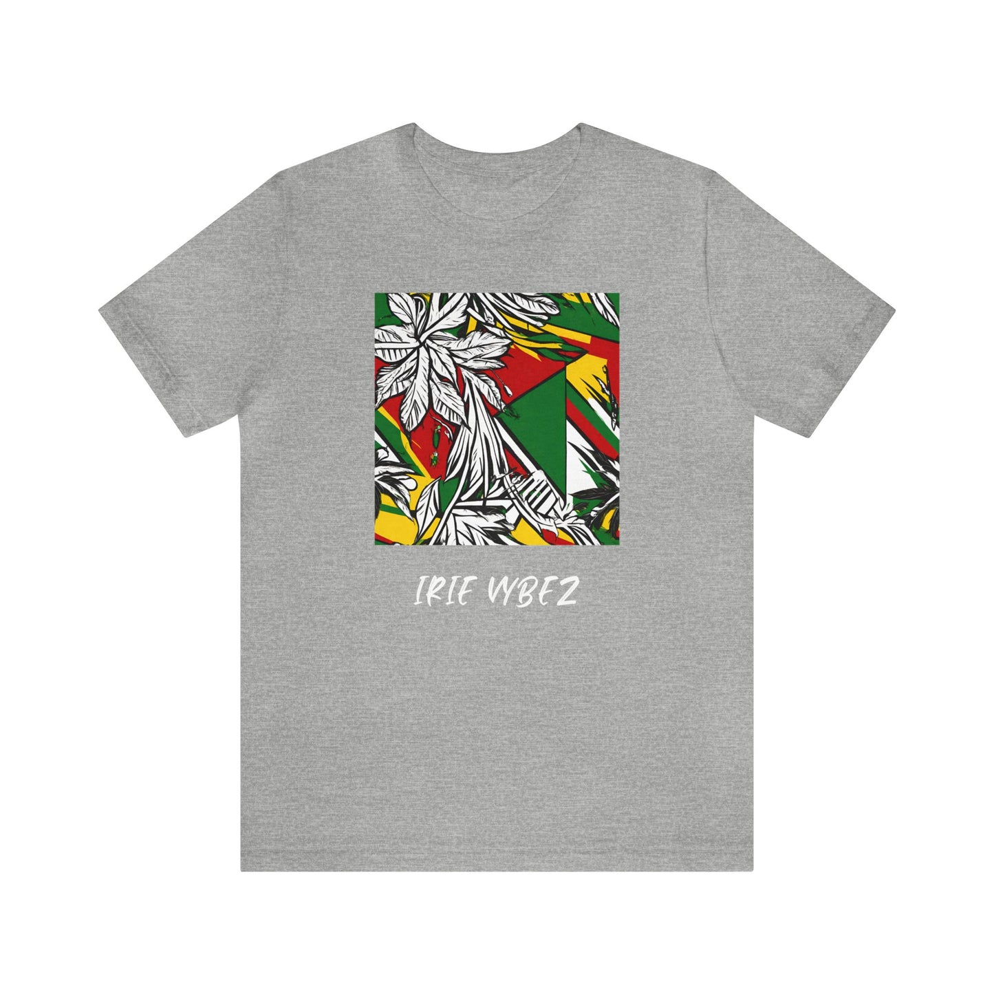 IRIE VYBEZ ROOTS COLOR ABSTRACT ART CREWNECK T SHIRT GIFT