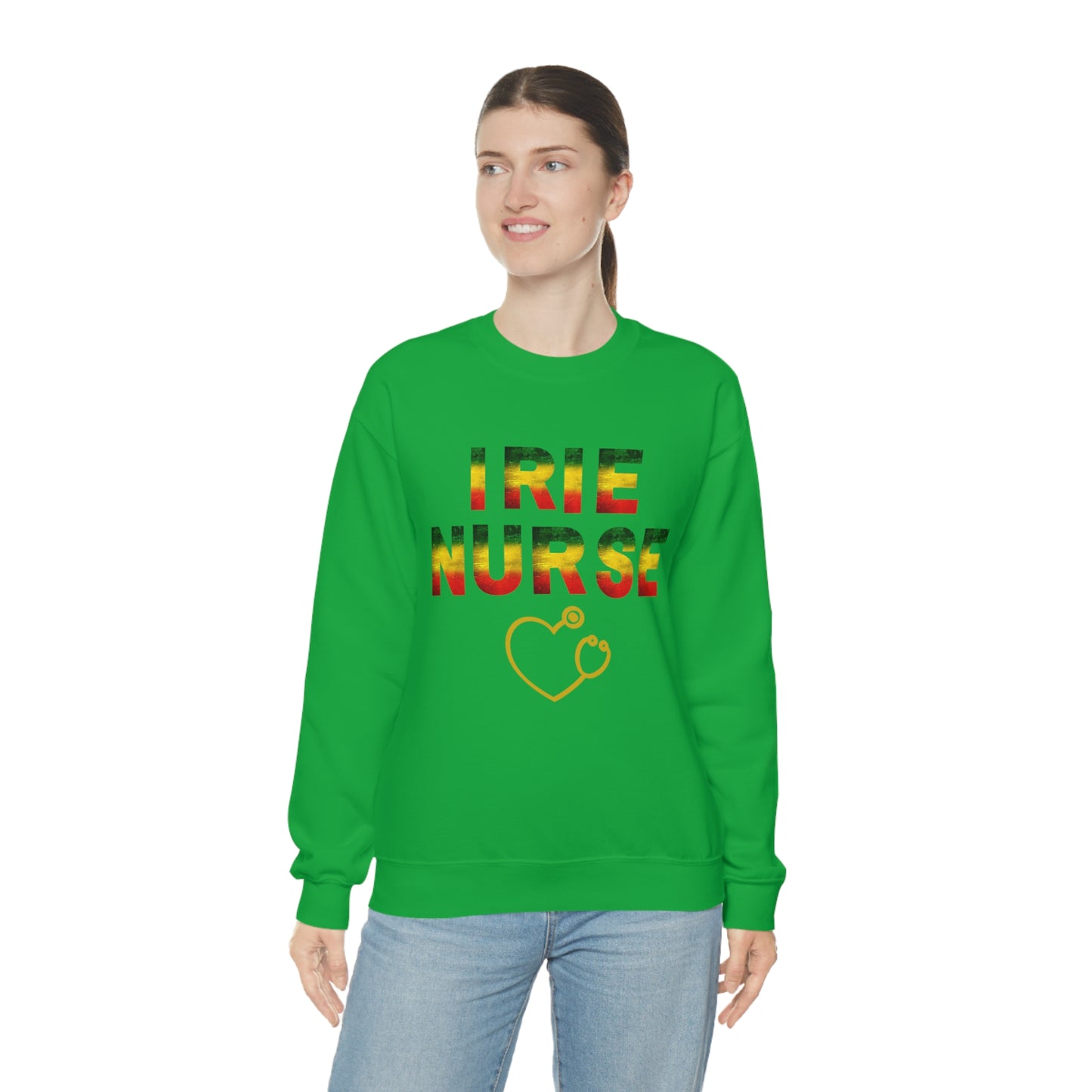 IRIE NURSE CREWNECK SWEATSHIRT GIFT FOR NURSES