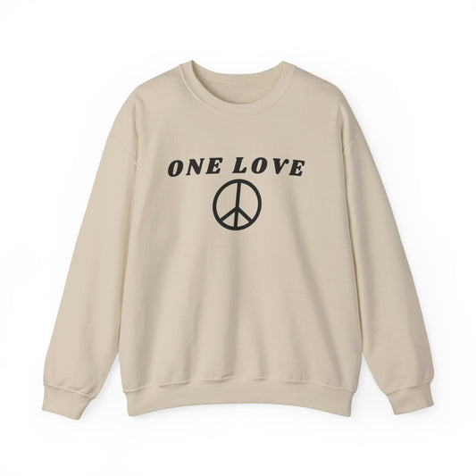 ONE LOVE PEACE SWEATSHIRT