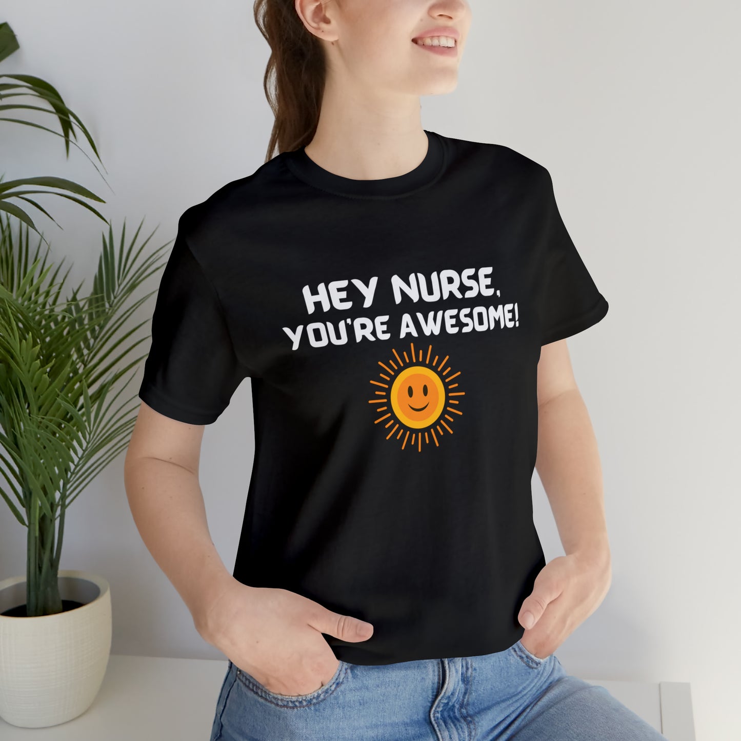 AWESOME NURSE CREWNECK TEE SHIRT GIFT