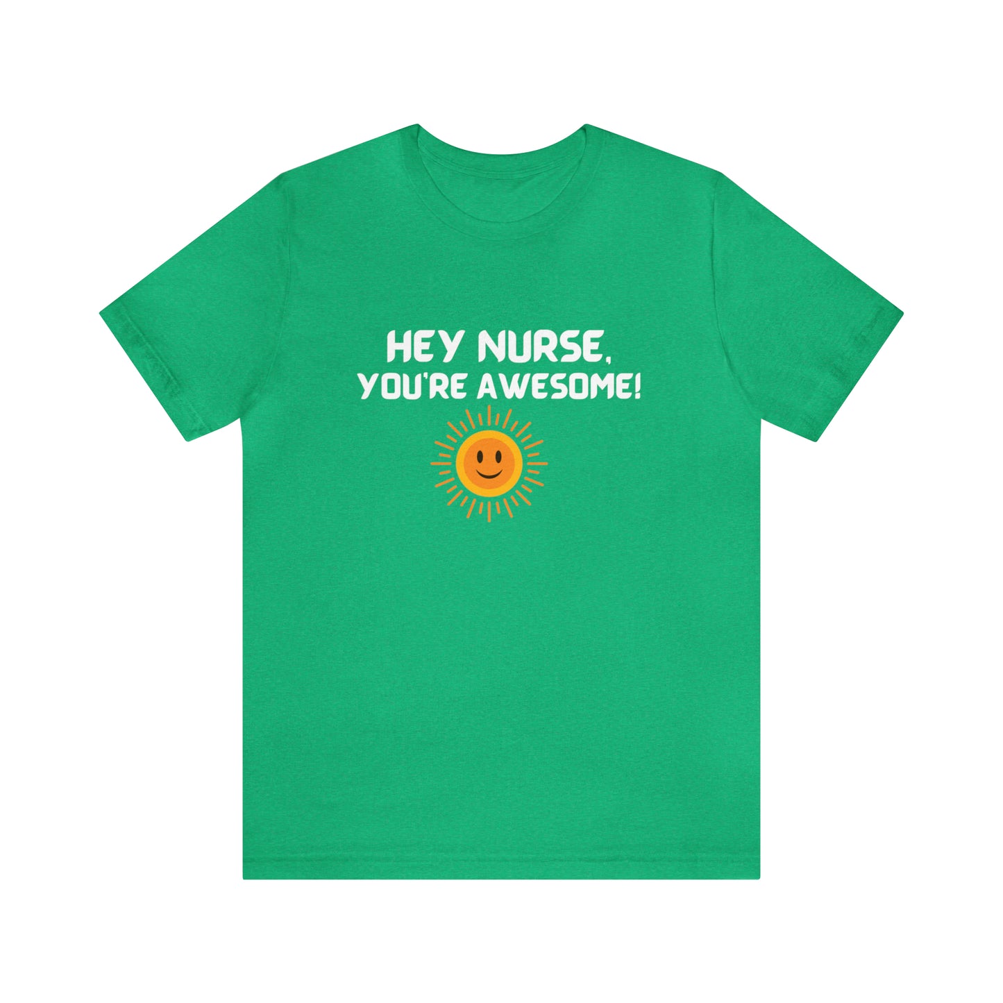 AWESOME NURSE CREWNECK TEE SHIRT GIFT