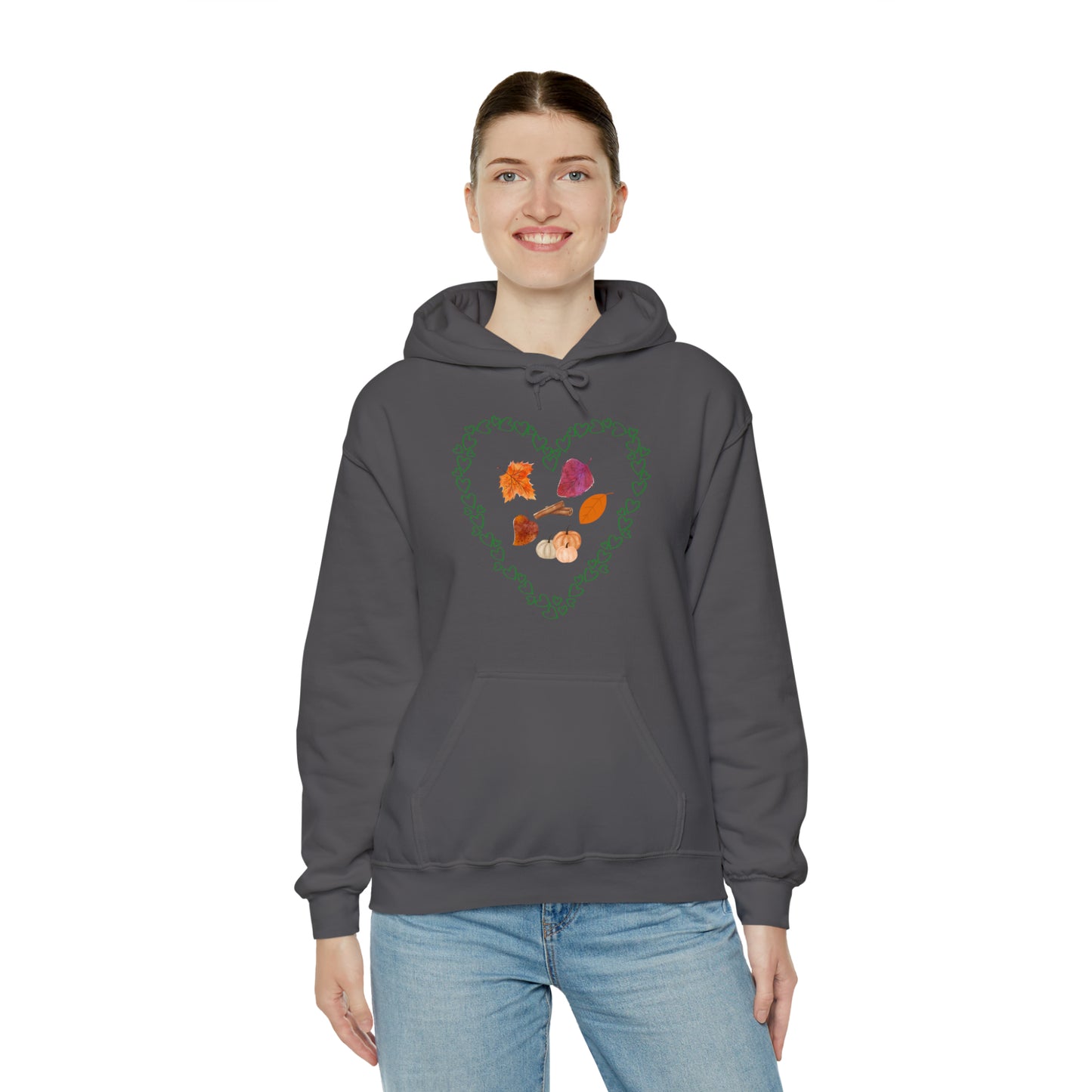 LOVE FALL HOODED SWEATSHIRT GIFT