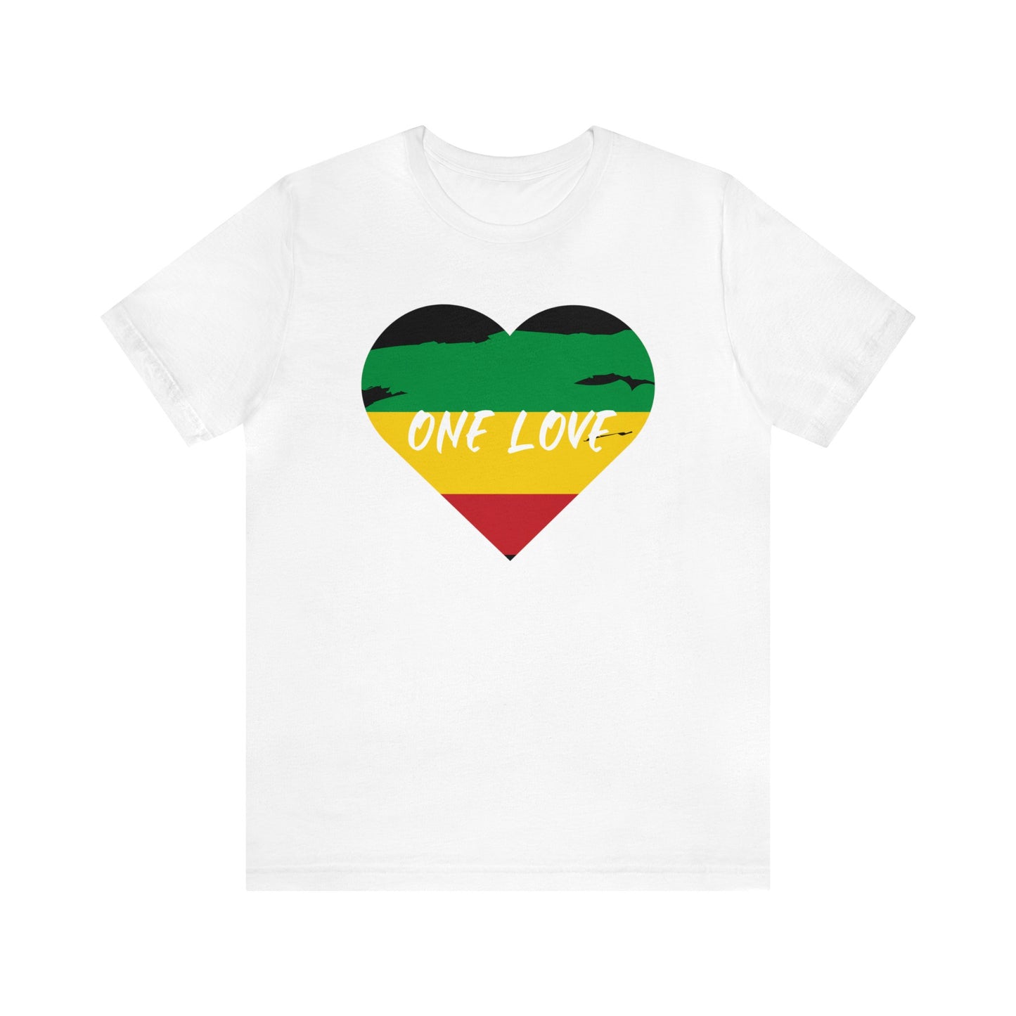 RASTA VYBE ONE LOVE SHORT SLEEVE T SHIRT