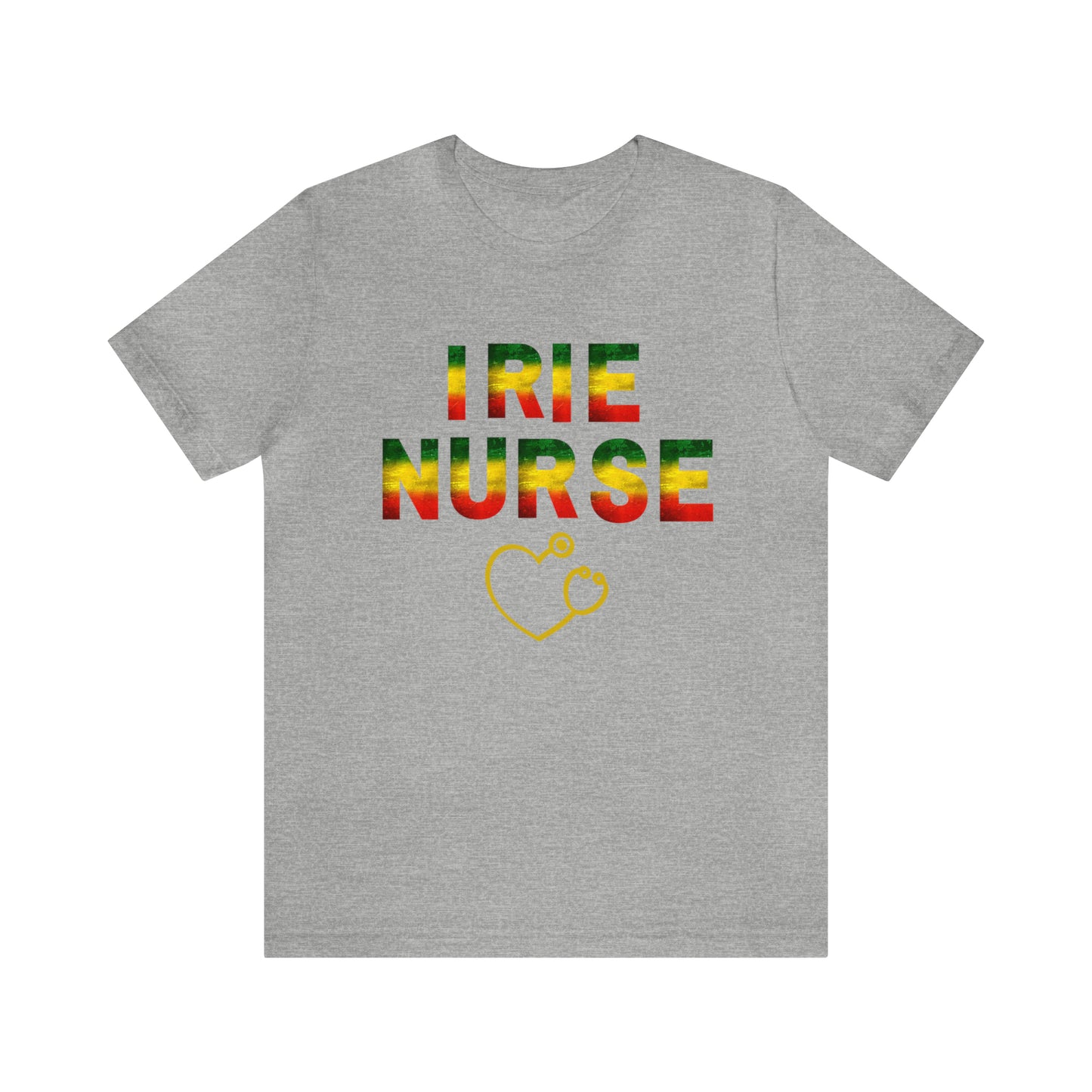 UNISEX SHORT SLEEVE IRIE NURSE T SHIRT GIFT