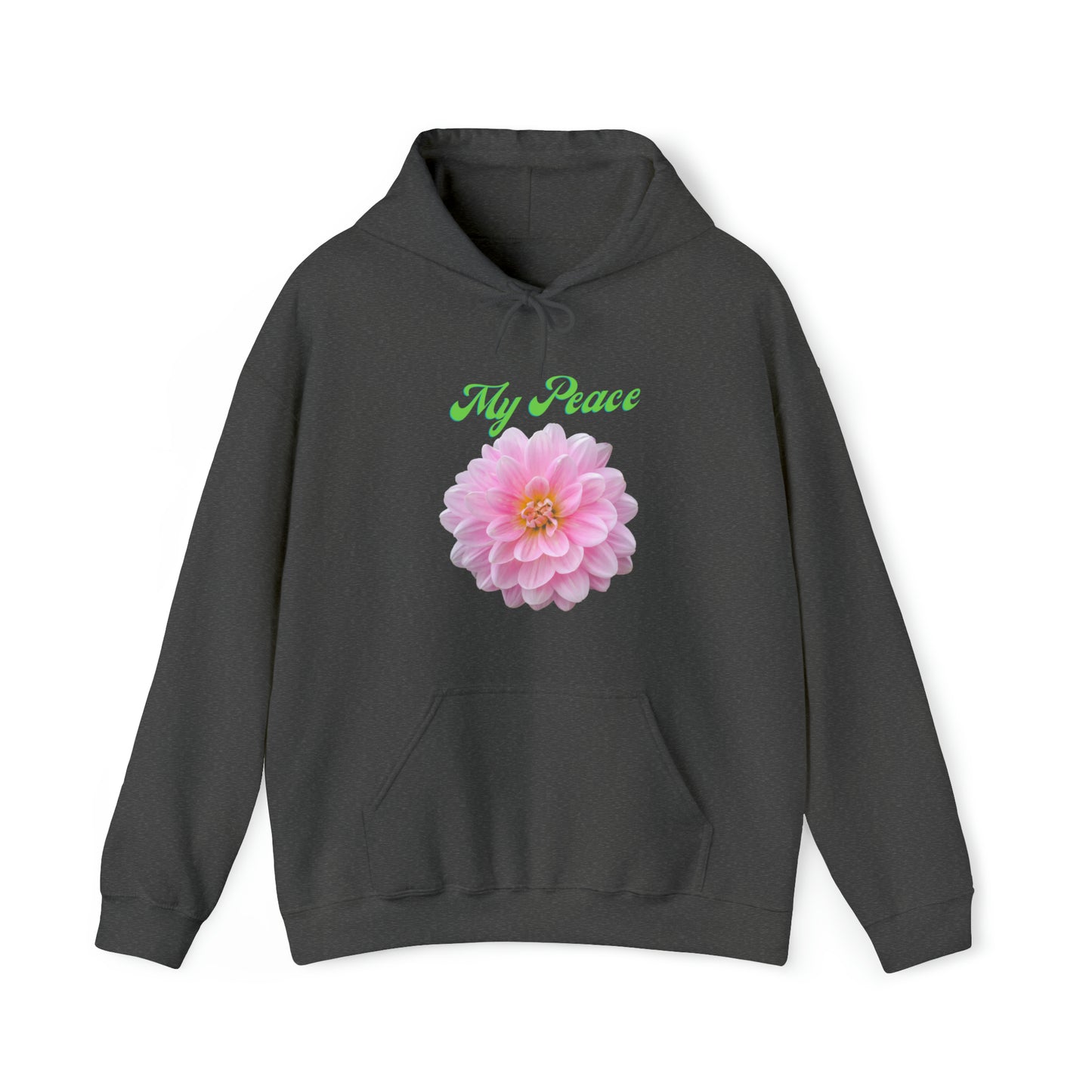 My Peace pink peony unisex hoodie gift