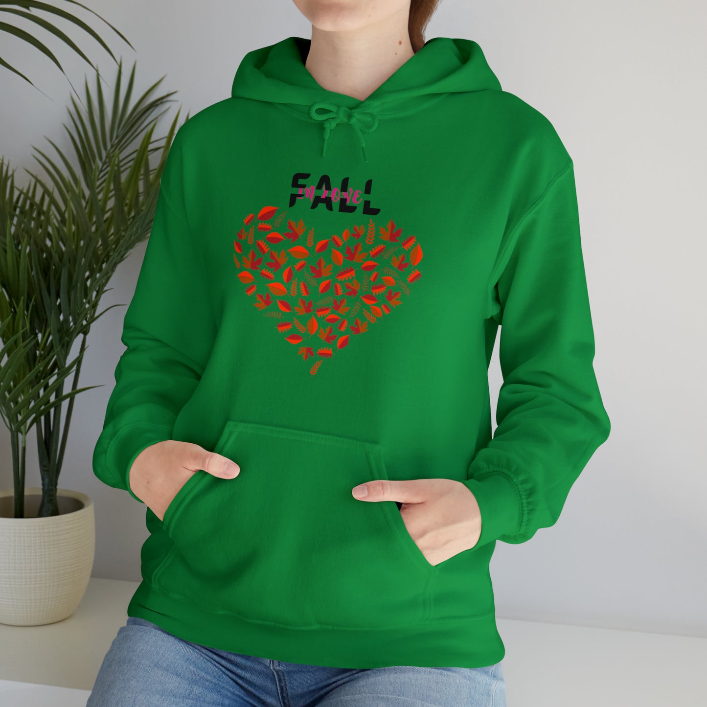 FALL IN LOVE FALL THEME UNISEX HOODIE GIFT