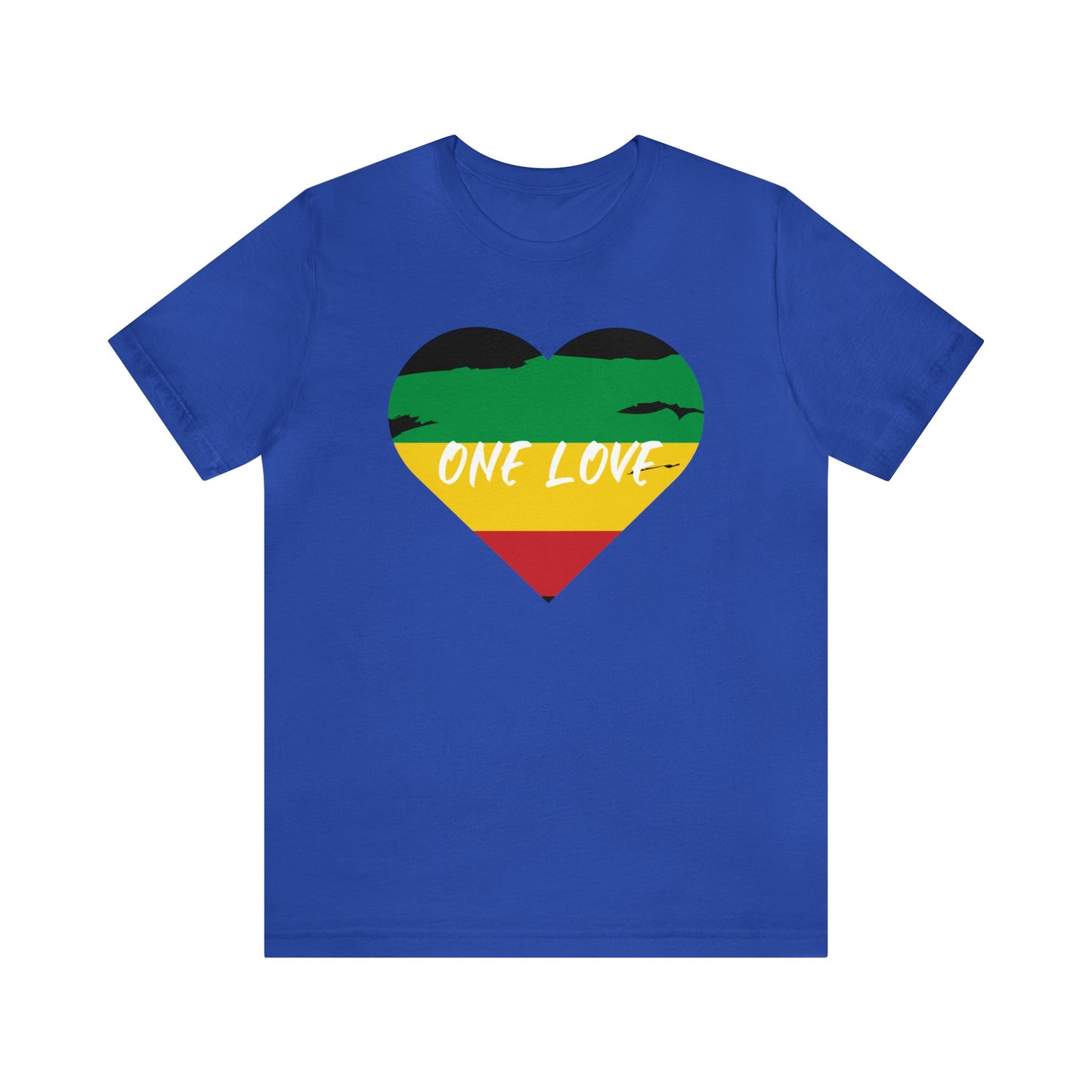 RASTA VYBE ONE LOVE SHORT SLEEVE T SHIRT