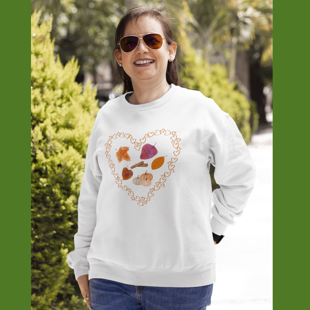 FALL LOVE FALL THEME SWEATSHIRT GIFT