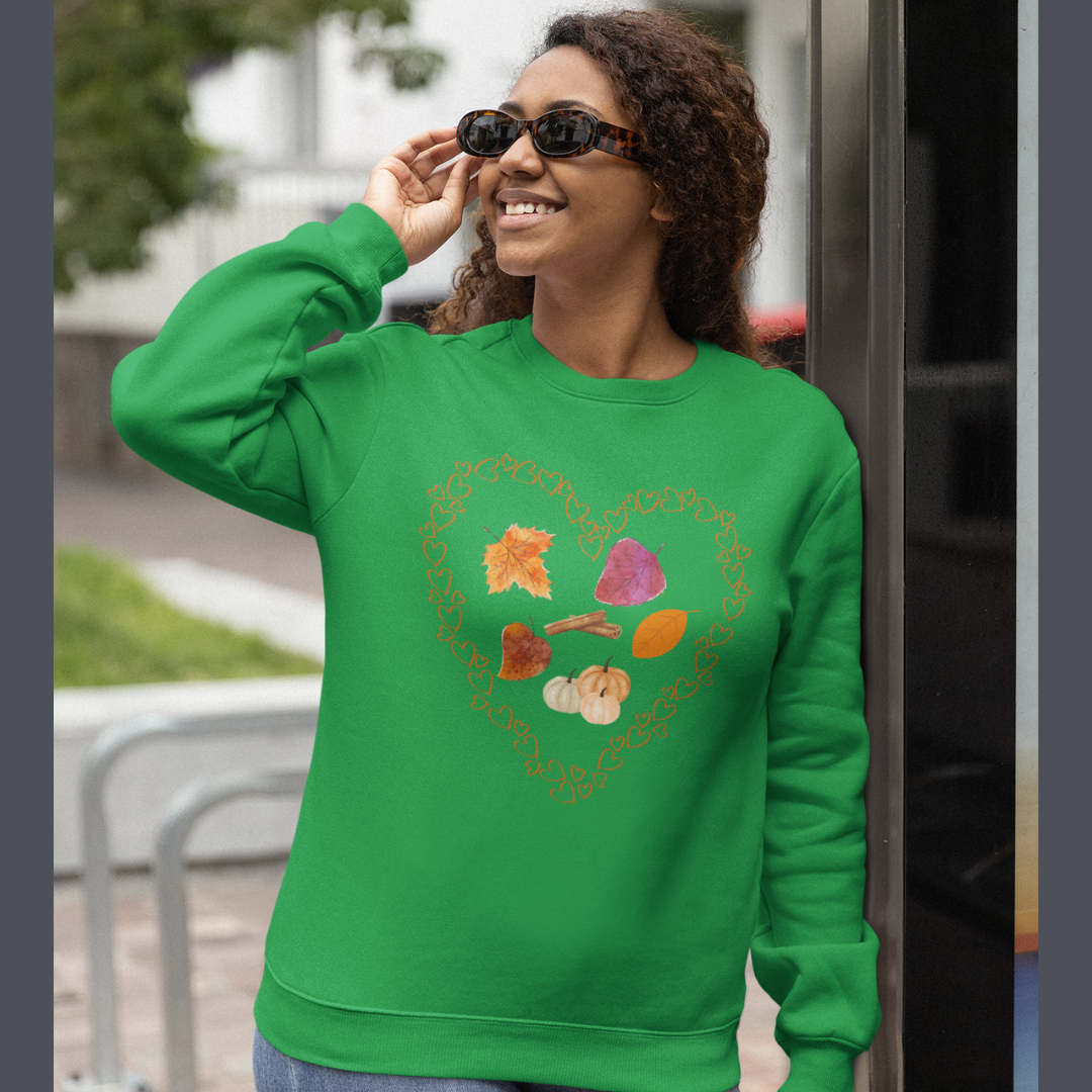 FALL LOVE FALL THEME SWEATSHIRT GIFT