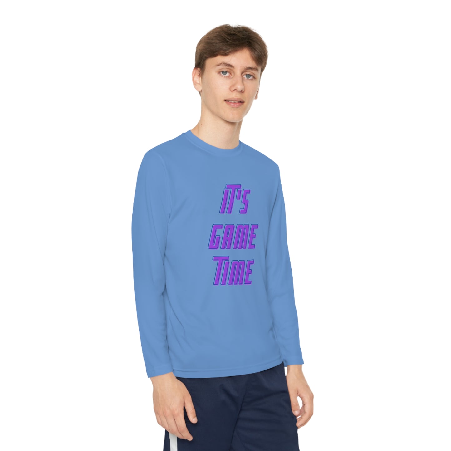 YOUTH GAME ON LONG SLEEVE TEE SHIRT