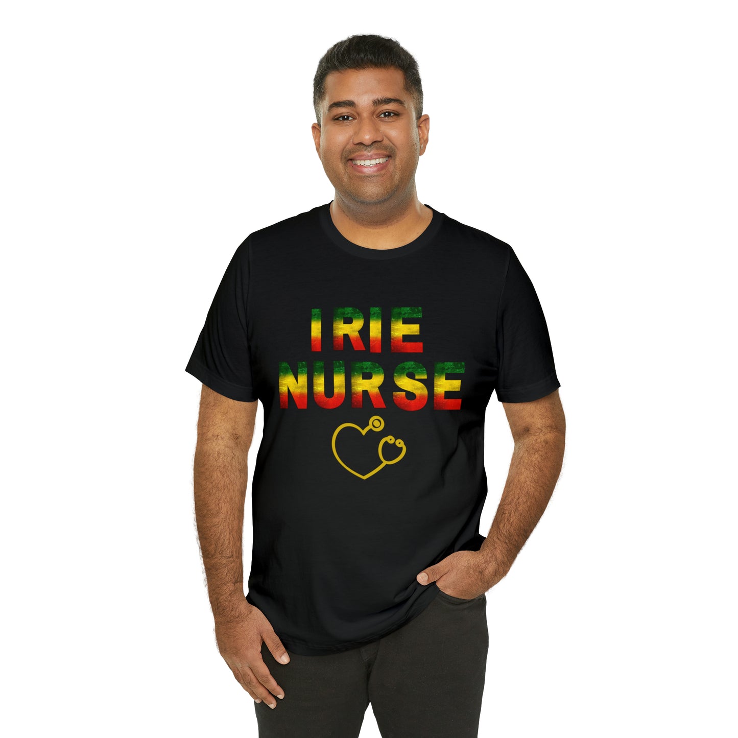 UNISEX SHORT SLEEVE IRIE NURSE T SHIRT GIFT