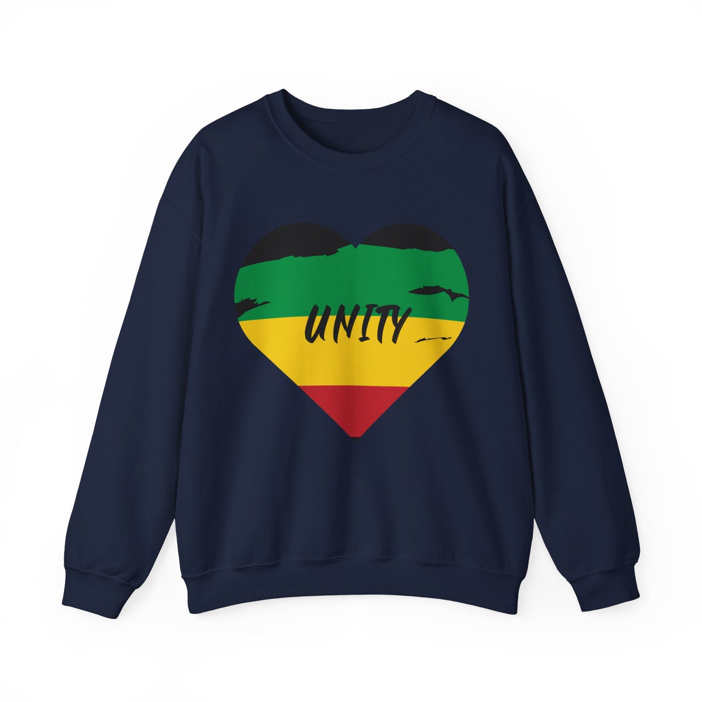 RASTAH UNITY HEART SWEATSHIRT