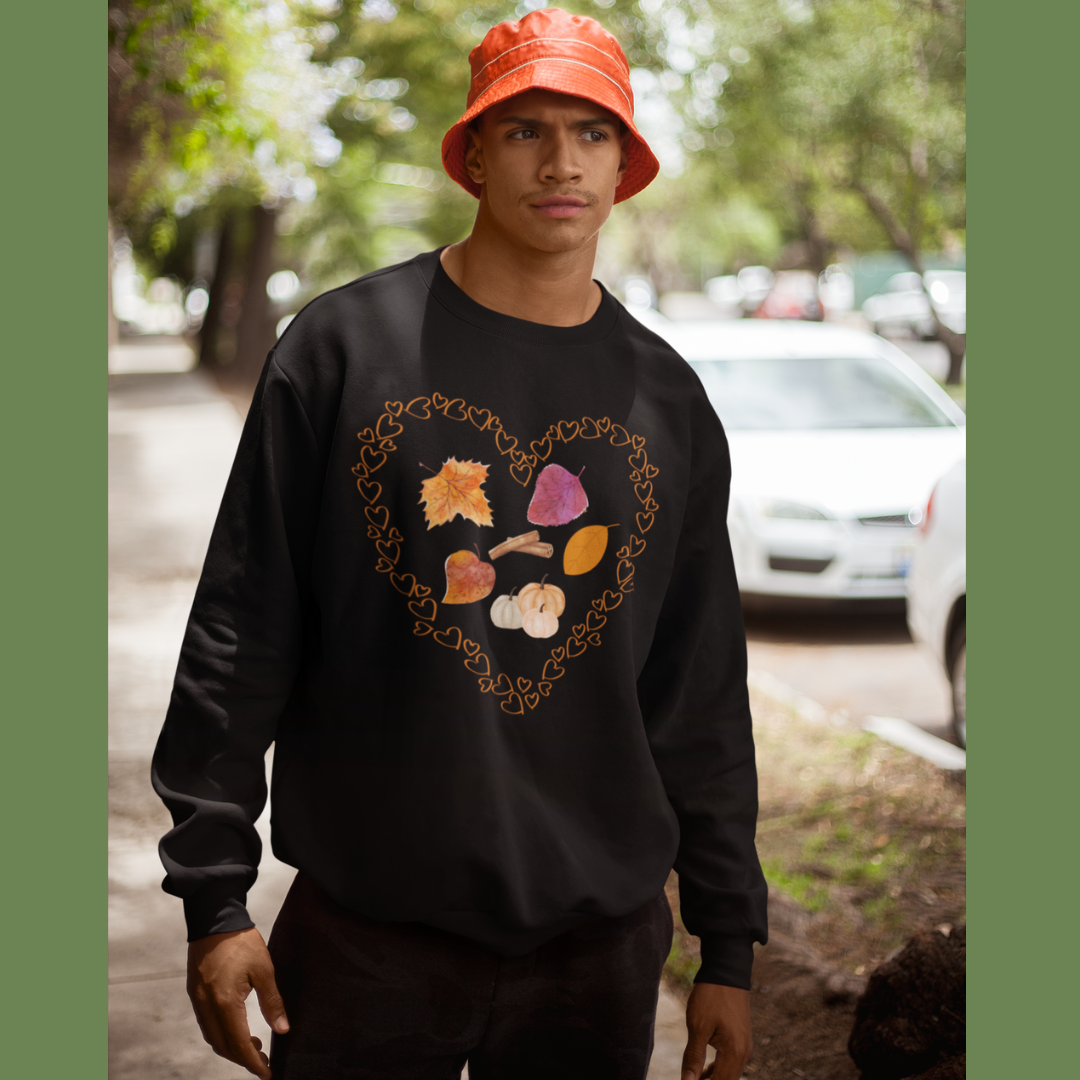 FALL LOVE FALL THEME SWEATSHIRT GIFT