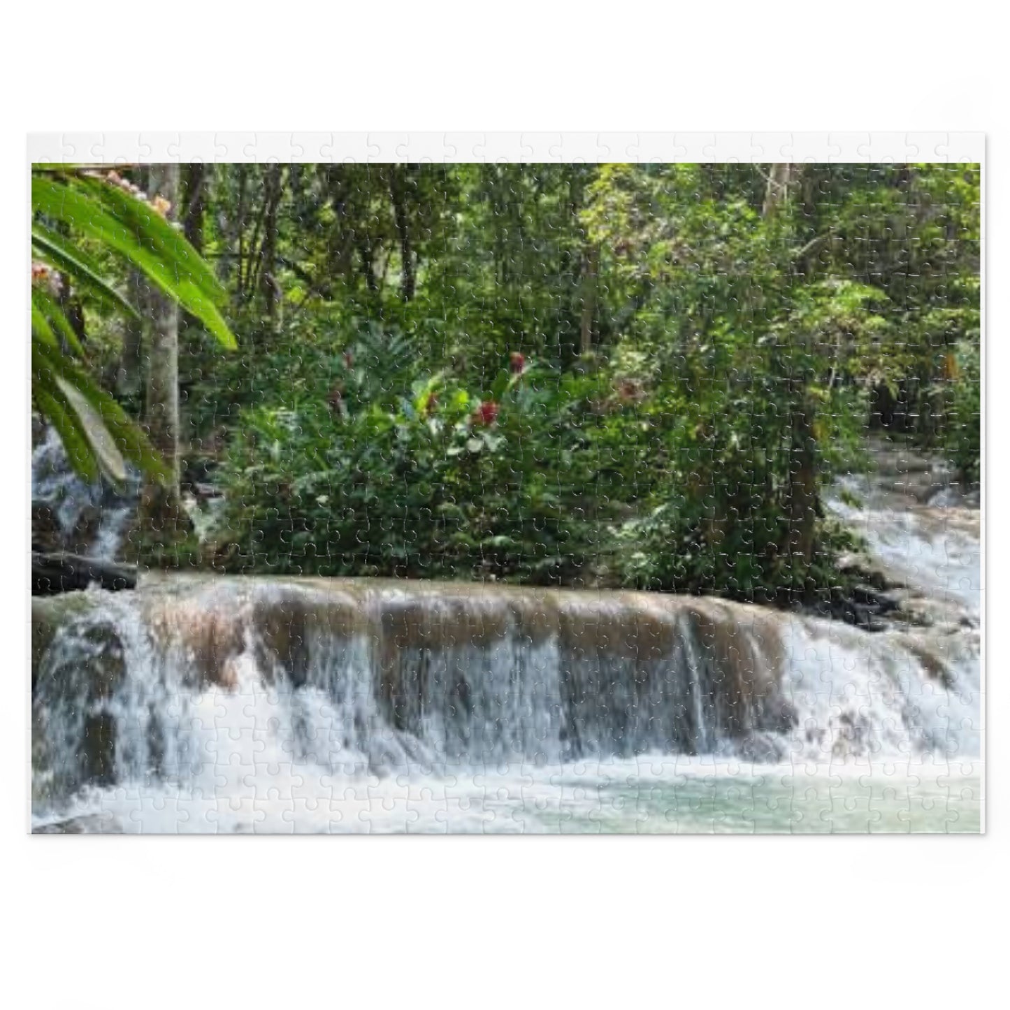 Caribbean Waterfall Jigsaw Puzzle