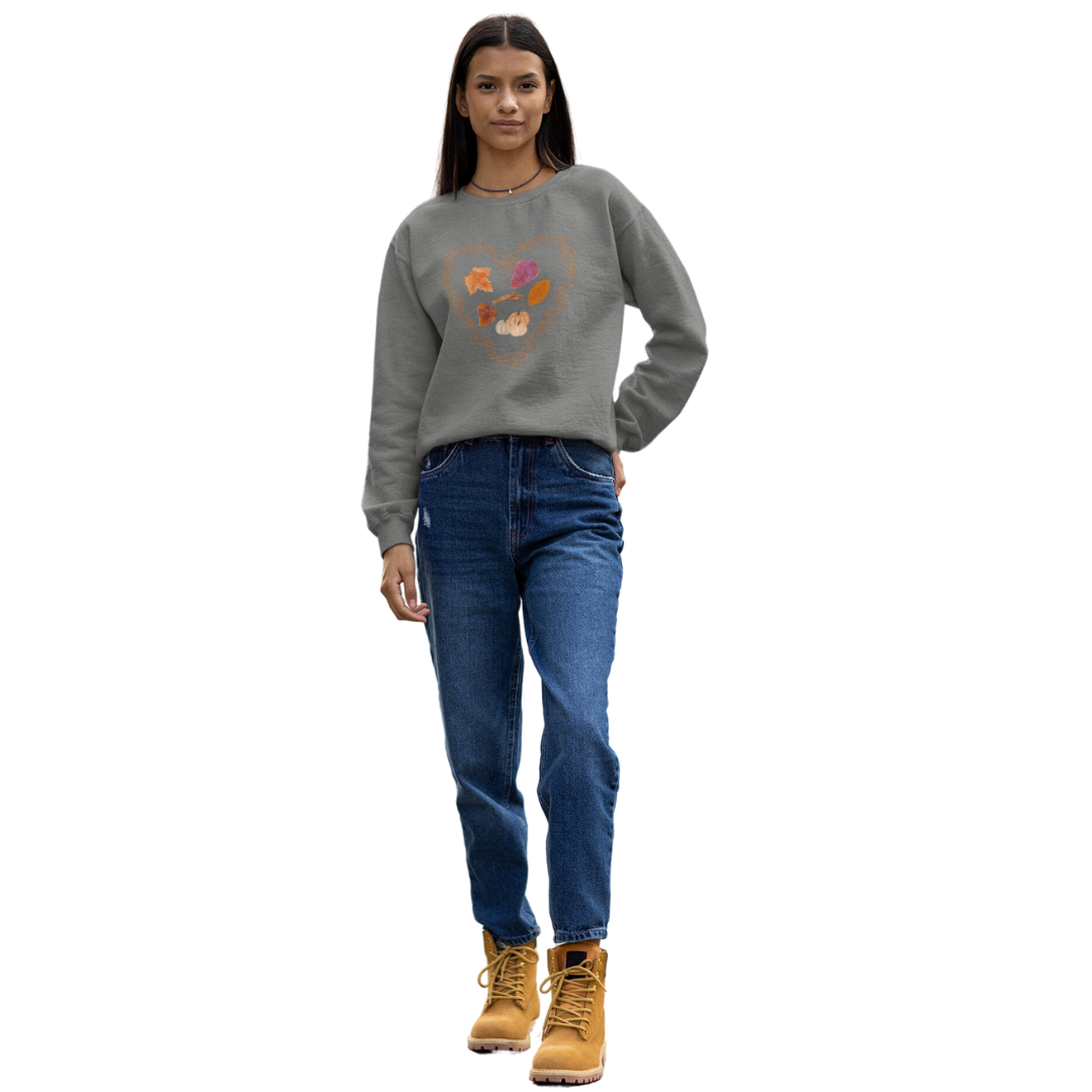 FALL LOVE FALL THEME SWEATSHIRT GIFT