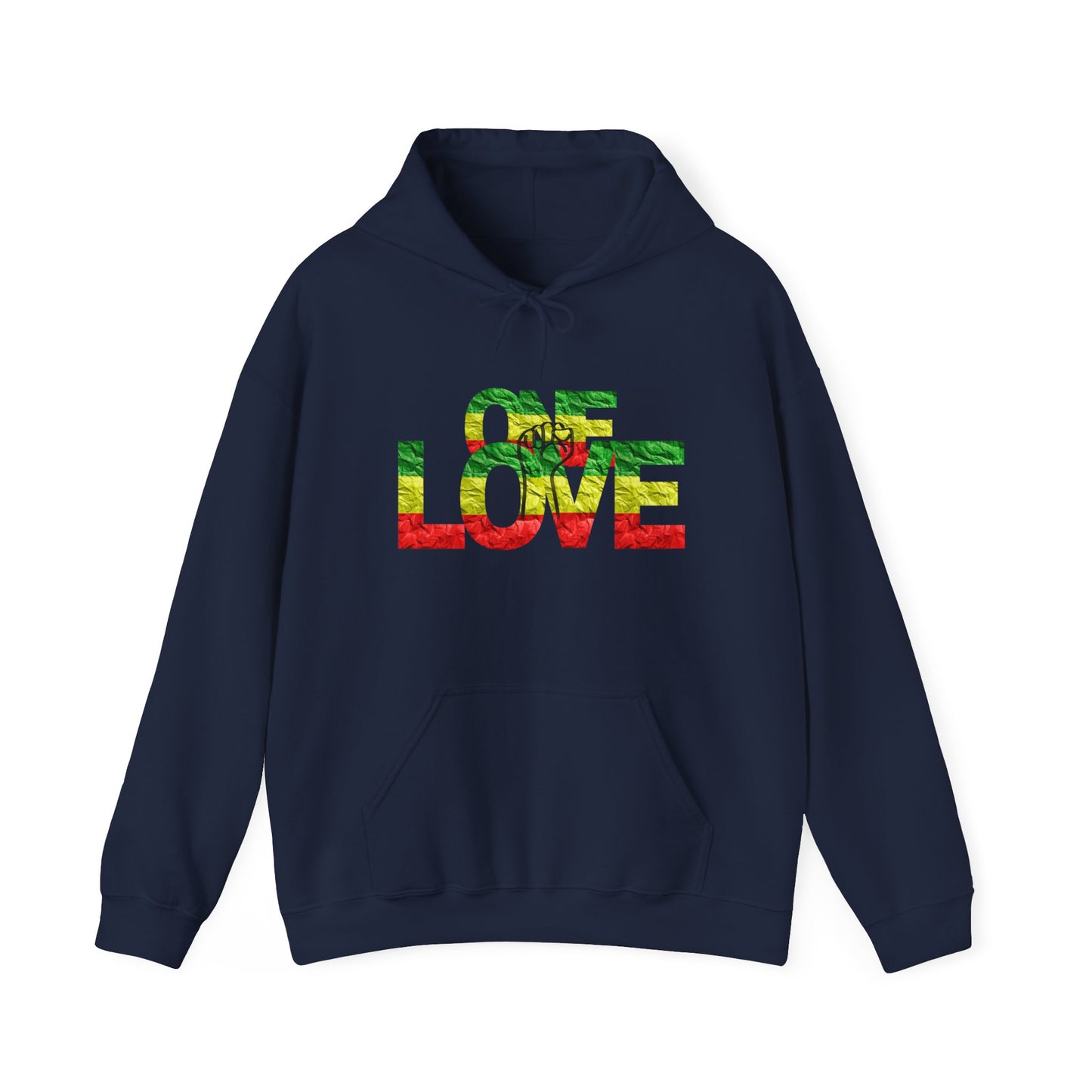 ONE LOVE ROOTS COLOR STAEMENT HOODIE GIFT