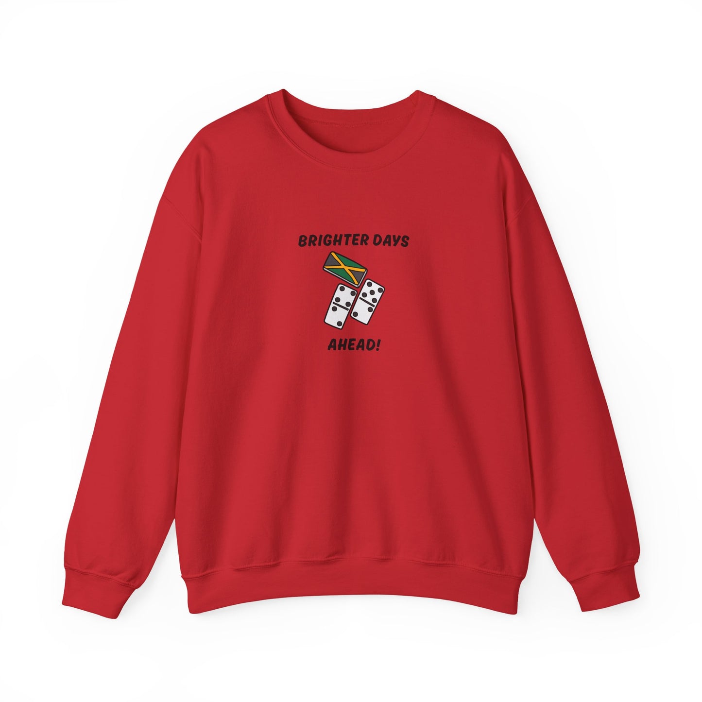 Jamaica  Domino Nostalgia Brighter Days Ahead  Crewneck Sweatshirt