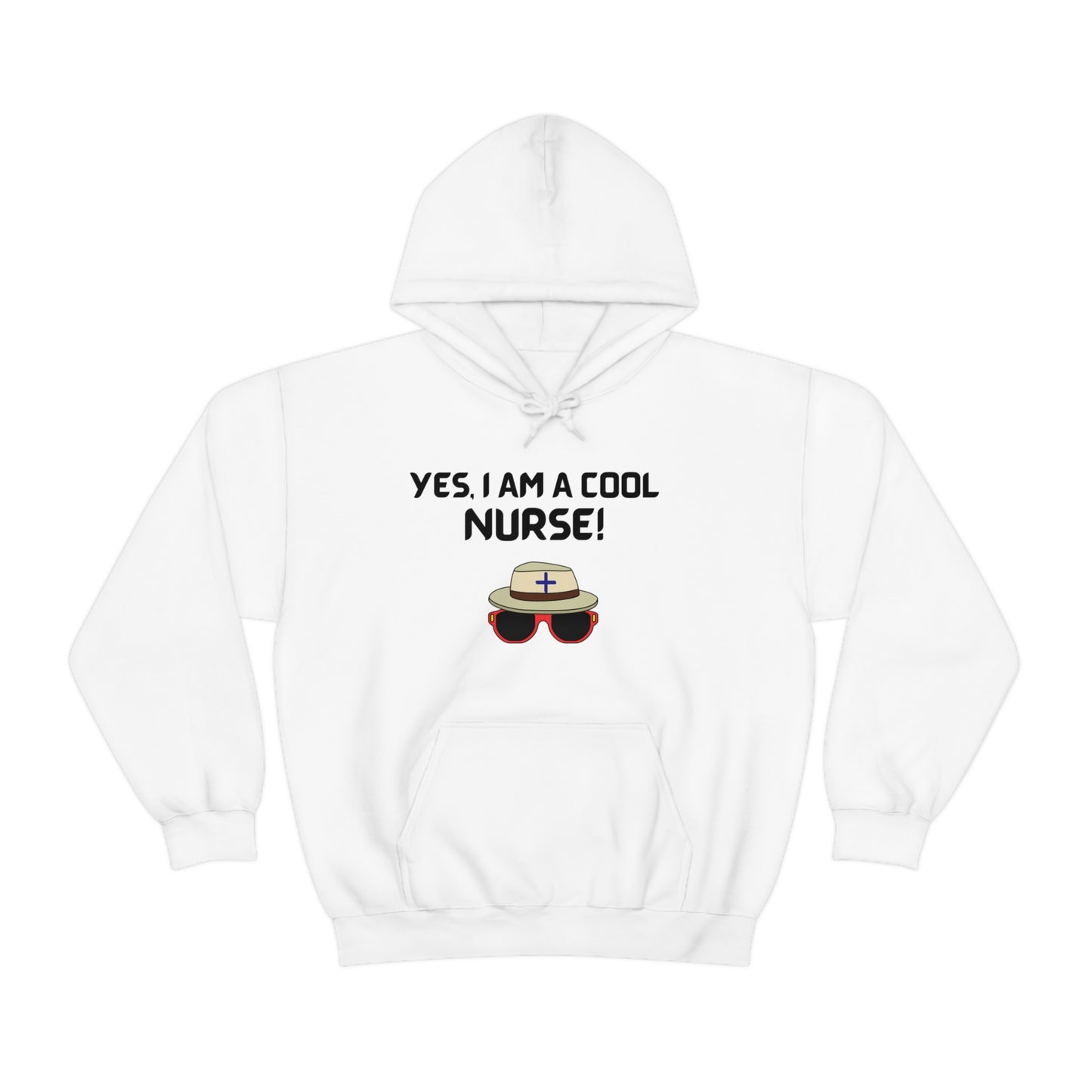 COOL NURSE HOODED SWEATSHIRT GIFT FOR NURSE