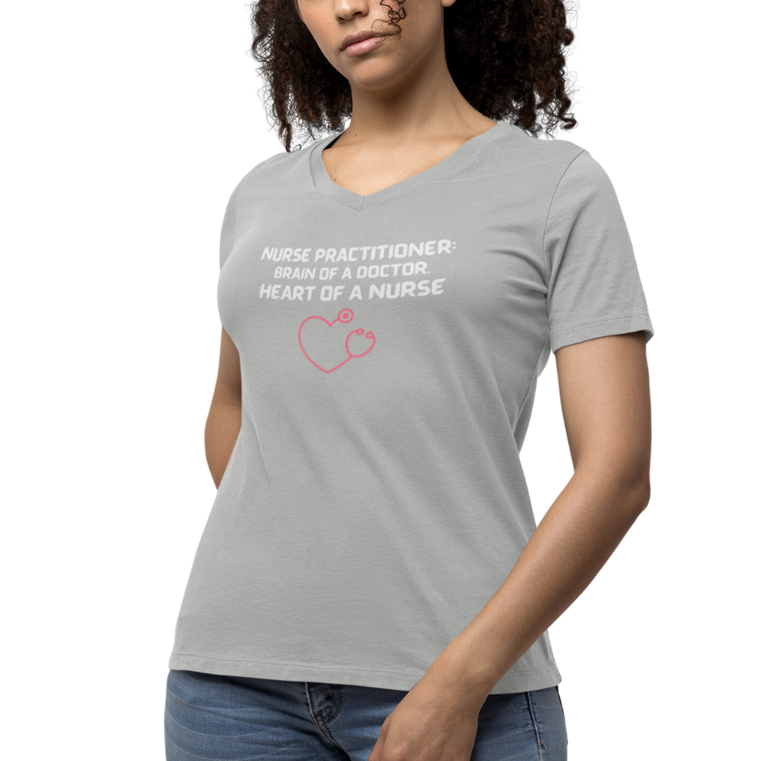 UNISEX V NECK NURSE PRACTIONER TEE SHIRT GIFT