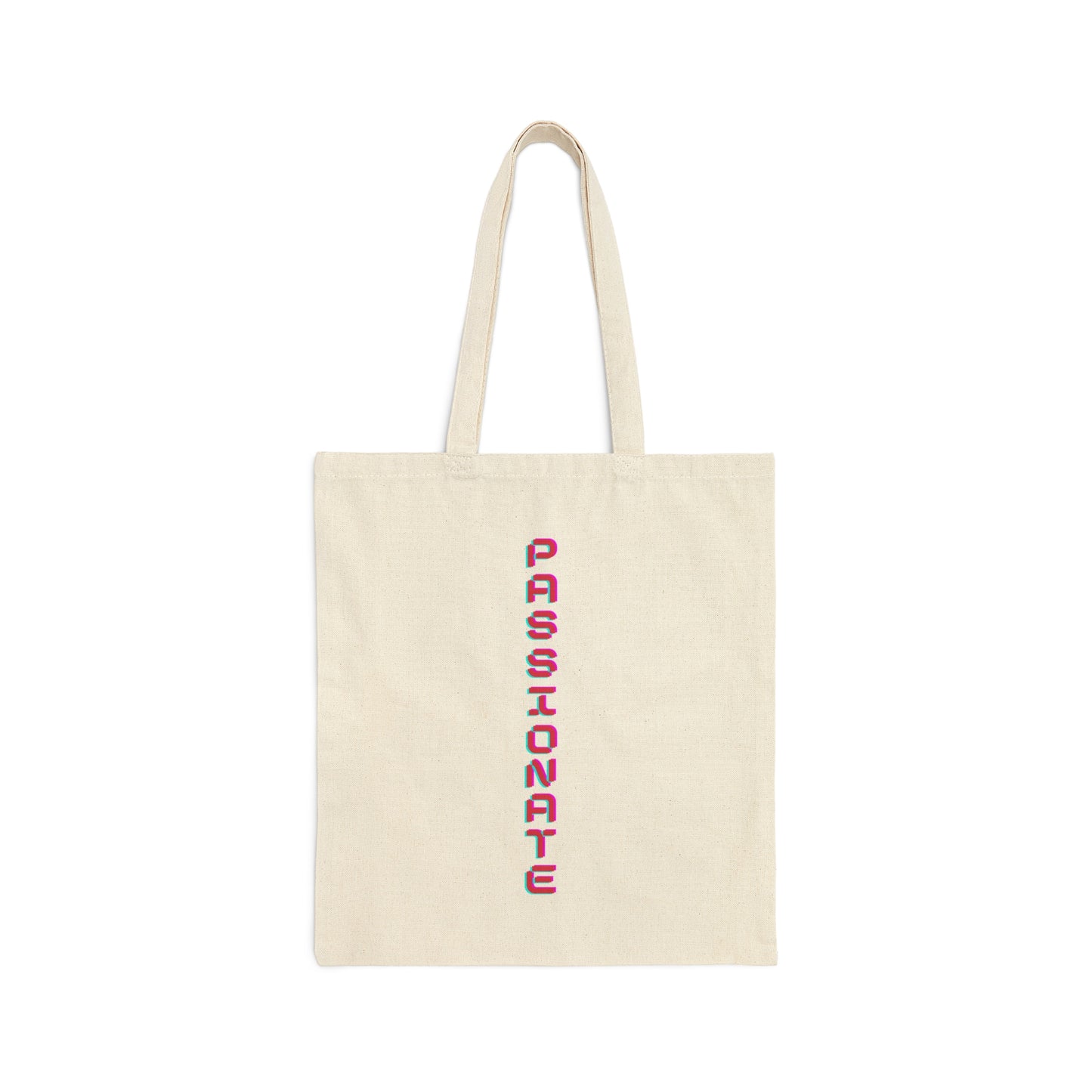 TOTE BAG GIFT WITH WORD PASSIONATE